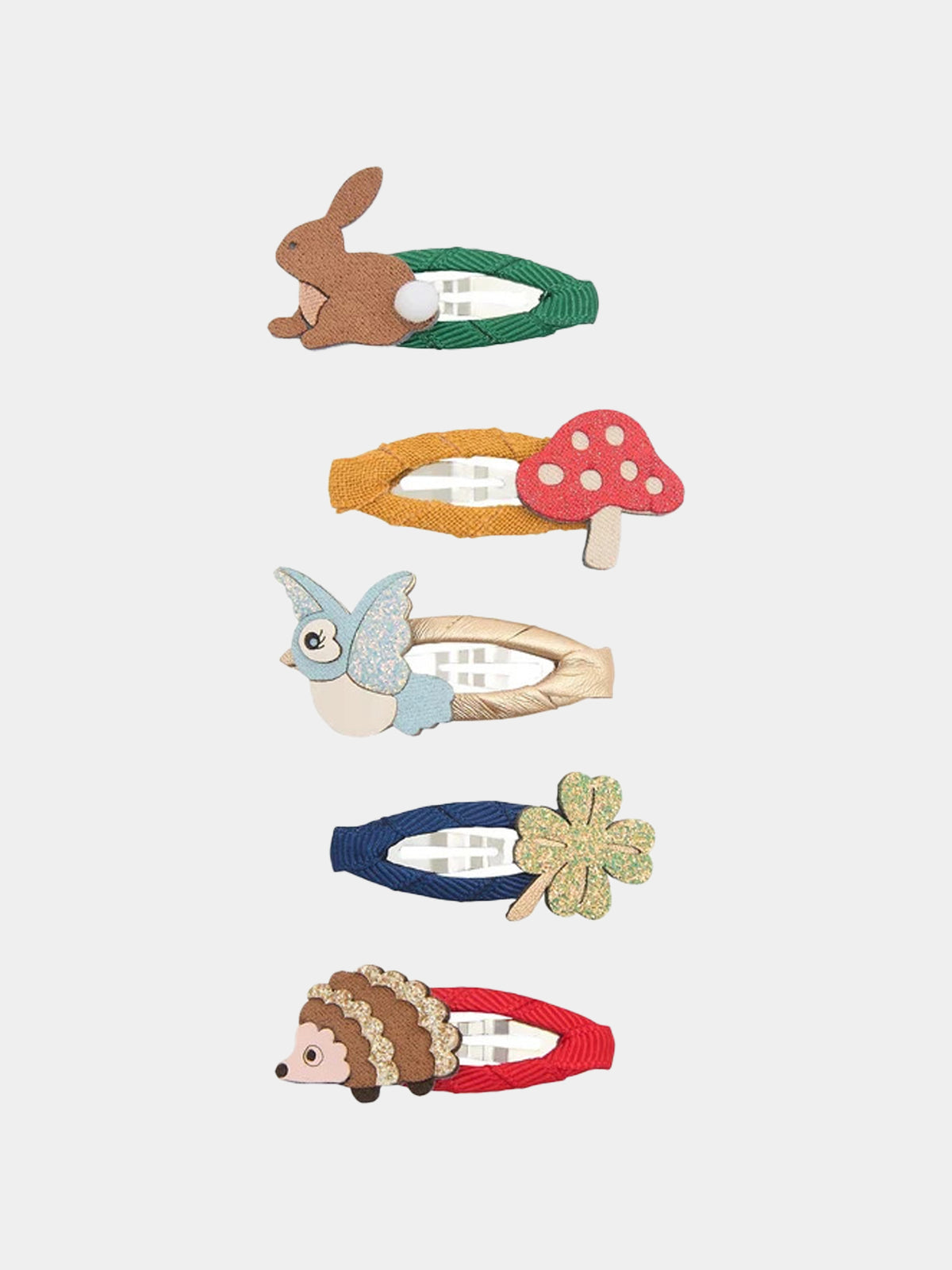 Ensemble de barrettes multicolores pour fille
