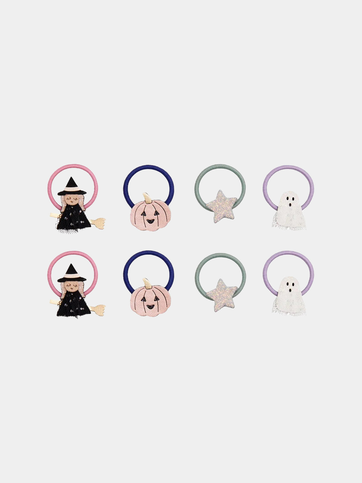 Set élastiques multicolores pour fille Halloween