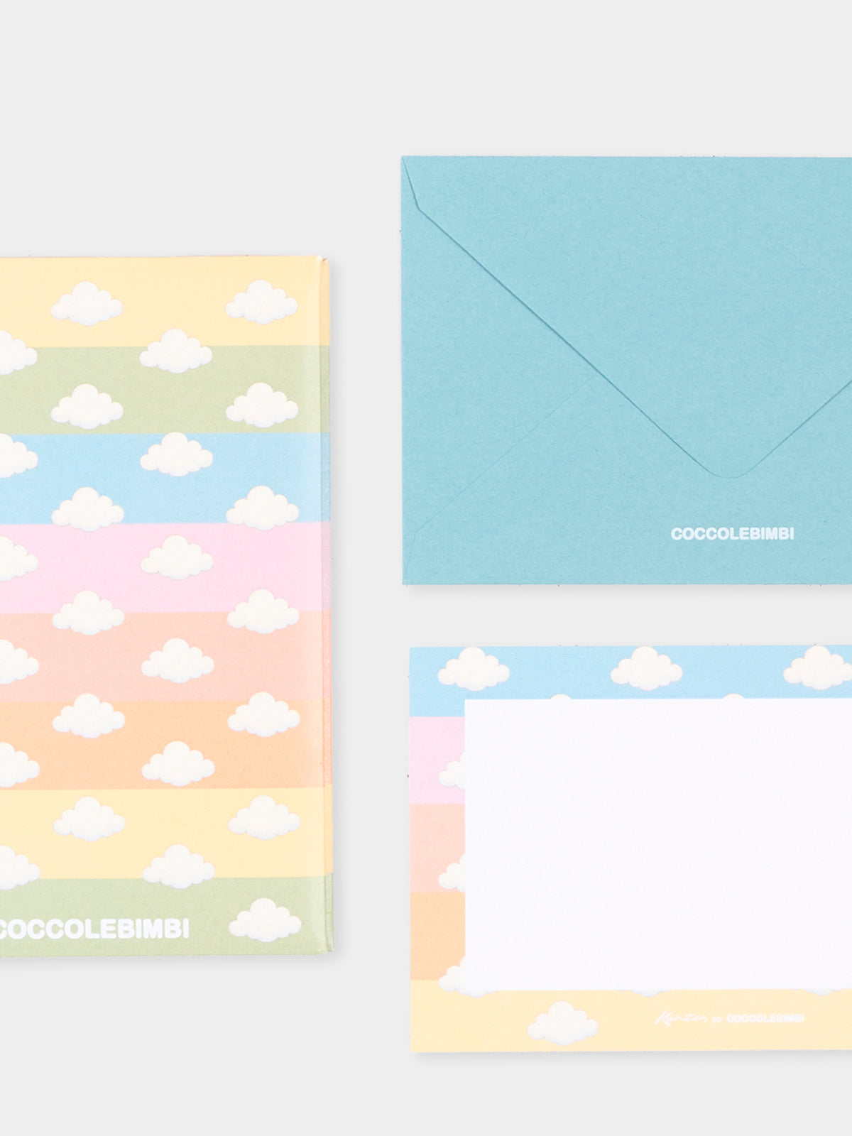 Trousse avec 10 cartes multicolores et 10 enveloppes