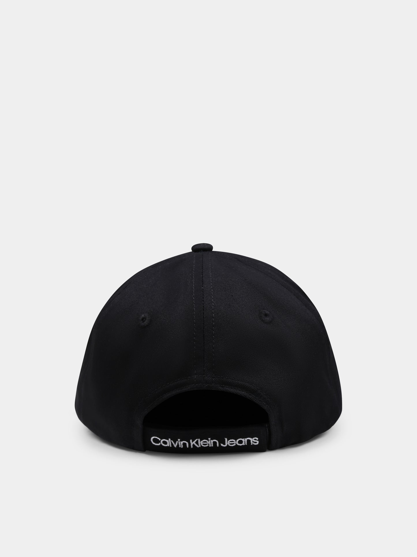 Cappello nero per bambini con logo,Calvin Klein Kids,IU0IU00150 BEH