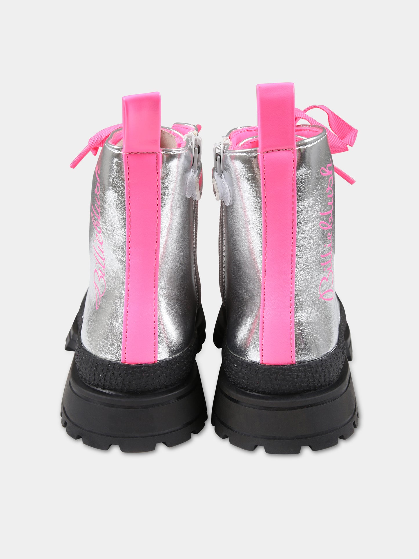 Anfibi argentati per bambina,Billieblush,U19368 016