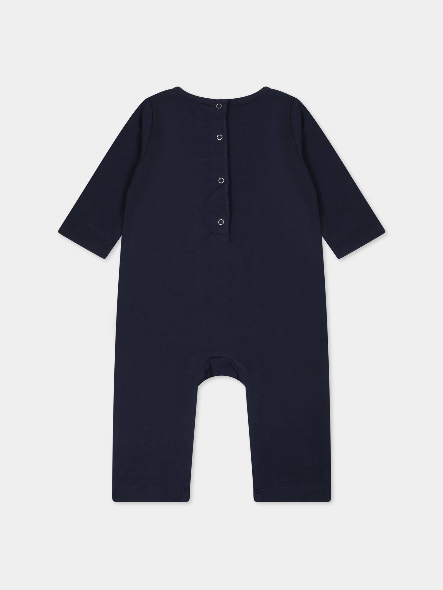 Tutina blu per neonato con logo e stampa,Dsquared2,DQ2000 D00X4 DQ875