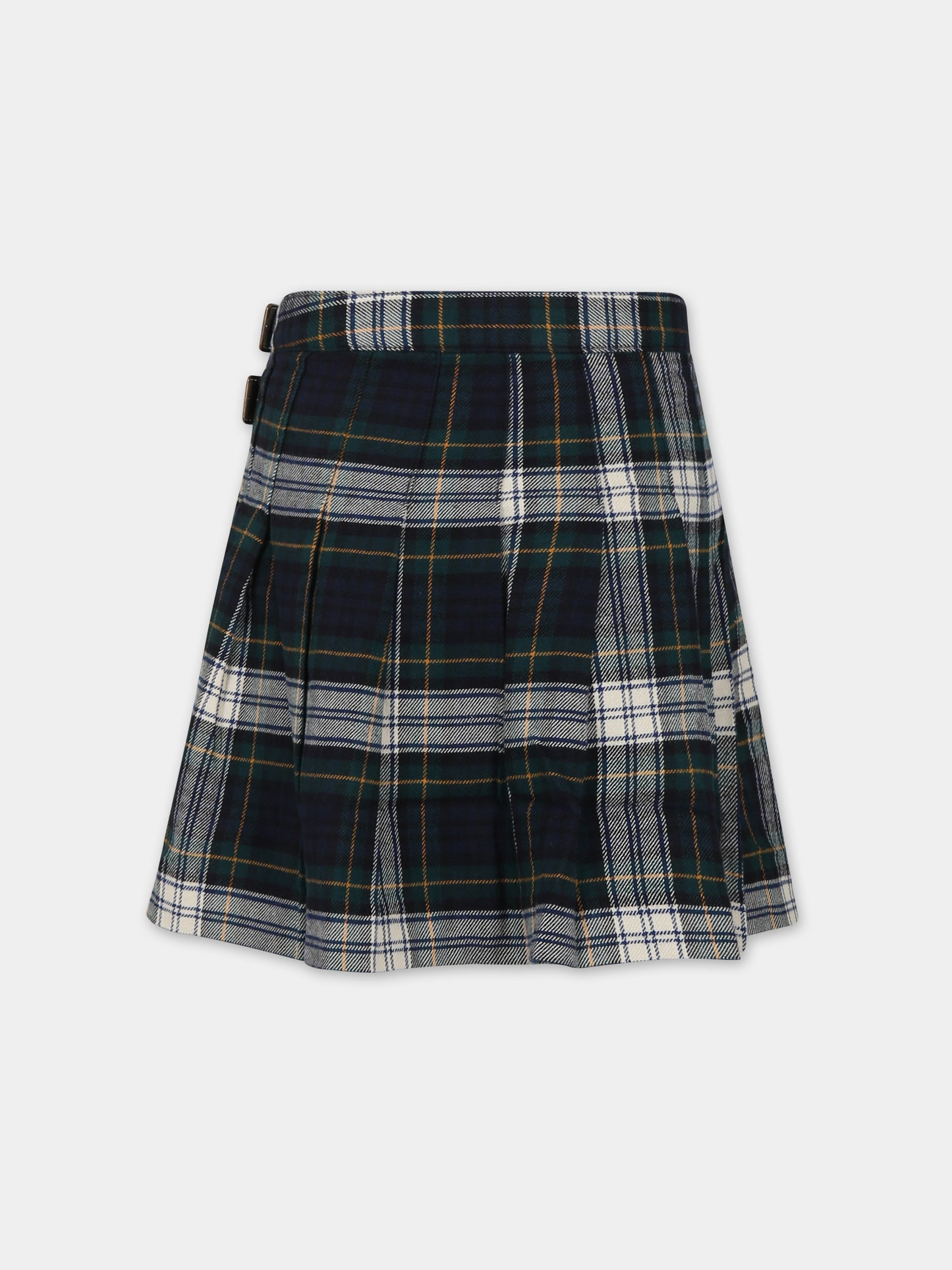 Gonna verde per bambina,Ralph Lauren Kids,916502001