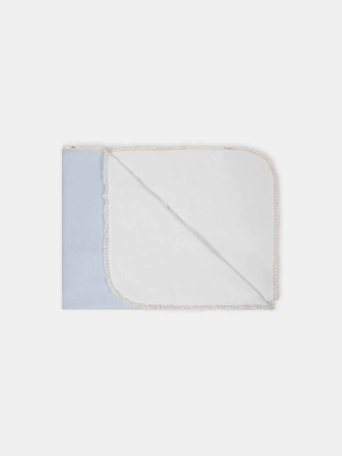 Coperta celeste per neoanto con fiocco,La Stupenderia,TBCO50L04