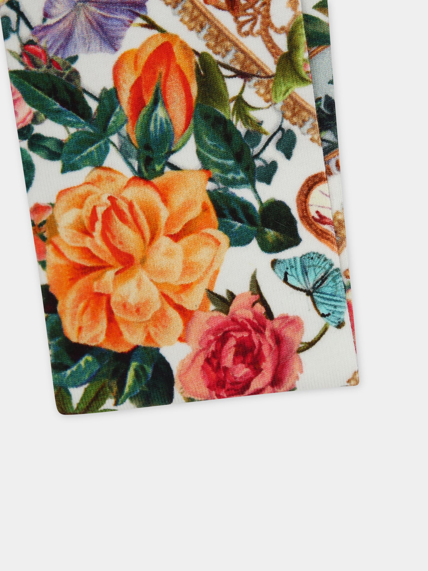 Fasce multicolor per bambina con stampa floreale,Camilla,00024992 RENAROMA