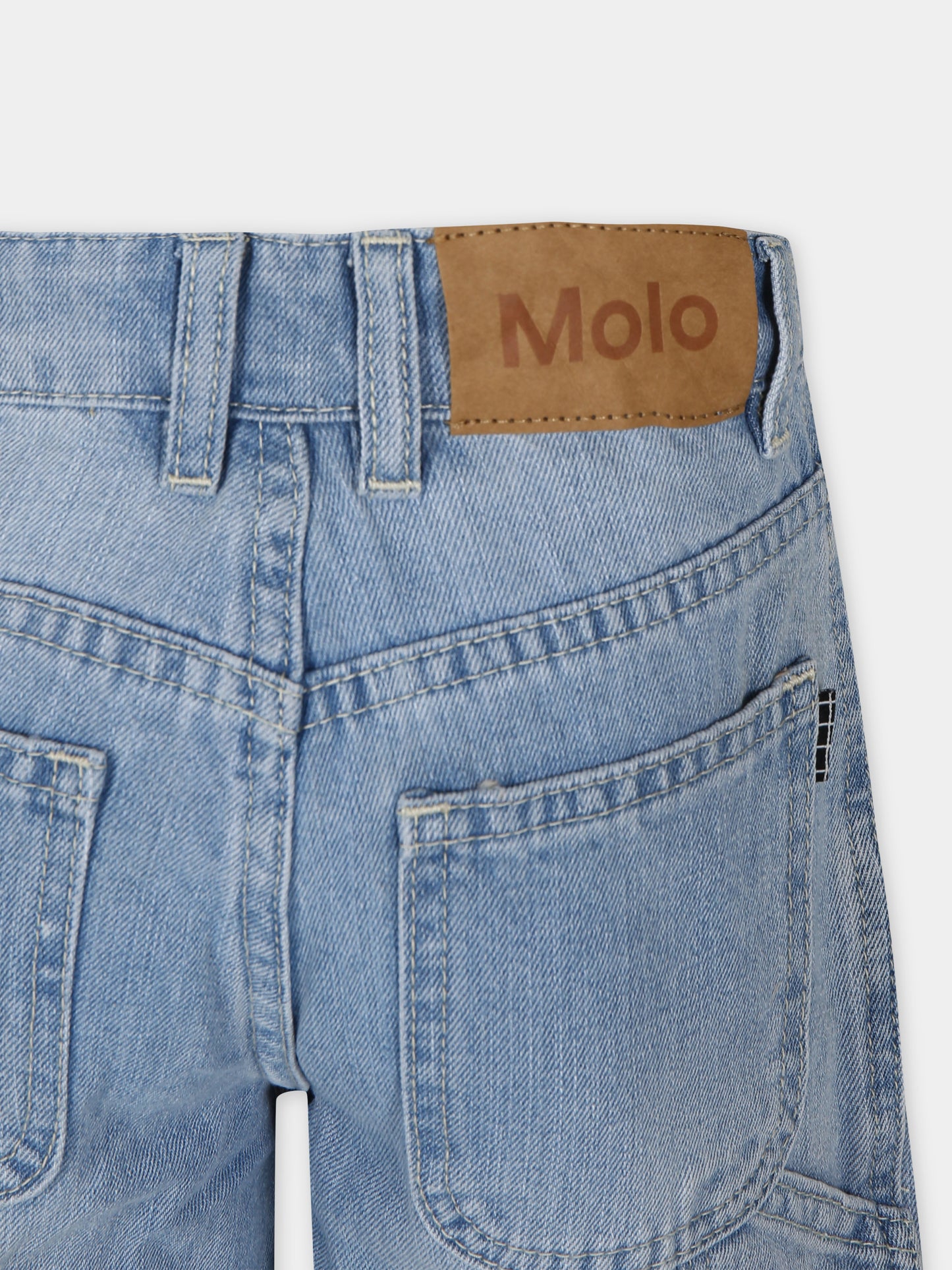 Shorts casual in denim per bambini,Molo,6S24H105 1836