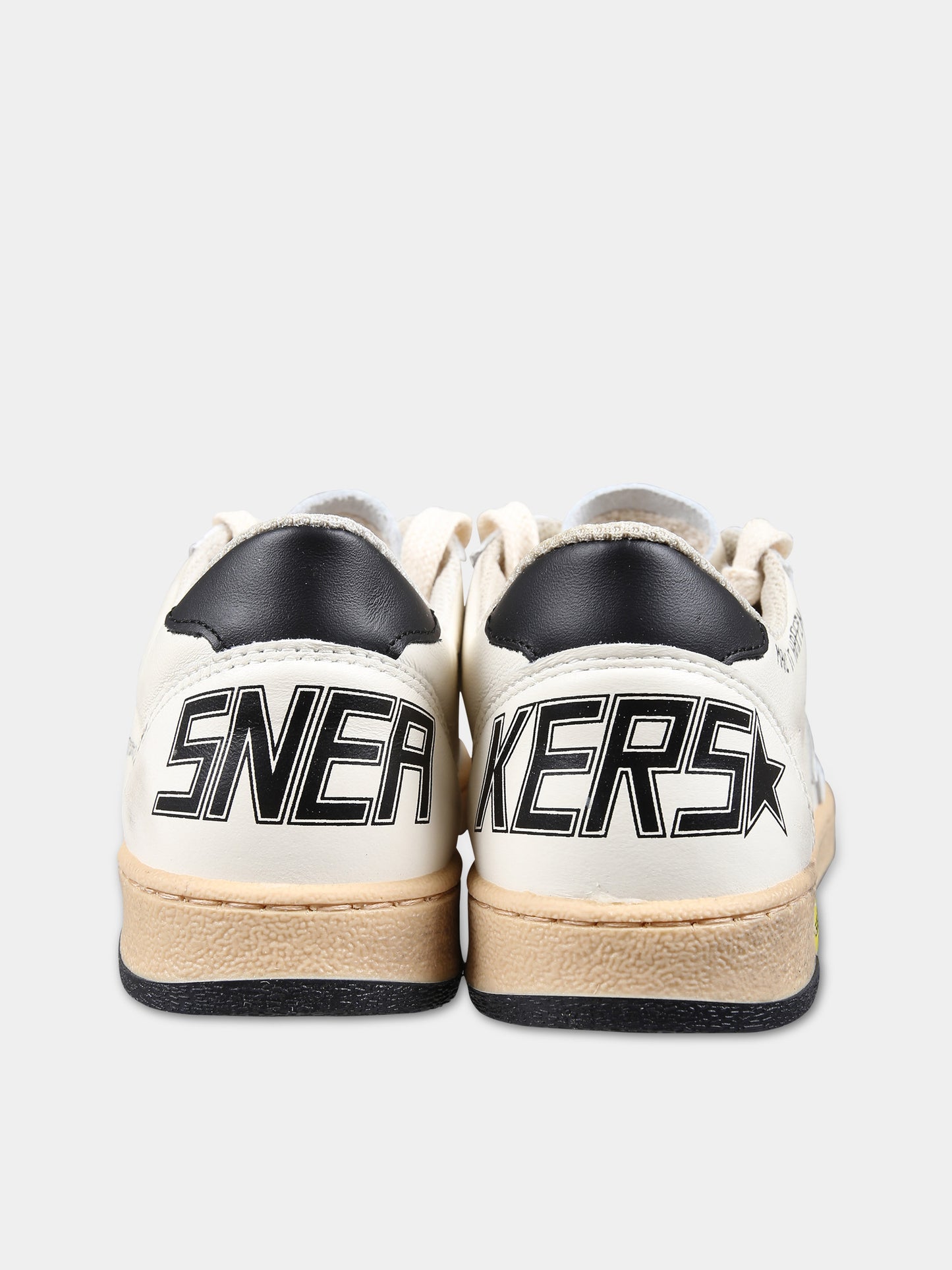 Sneakers bianche per bambini con stella,Golden Goose,GYF00439 F005477 10283