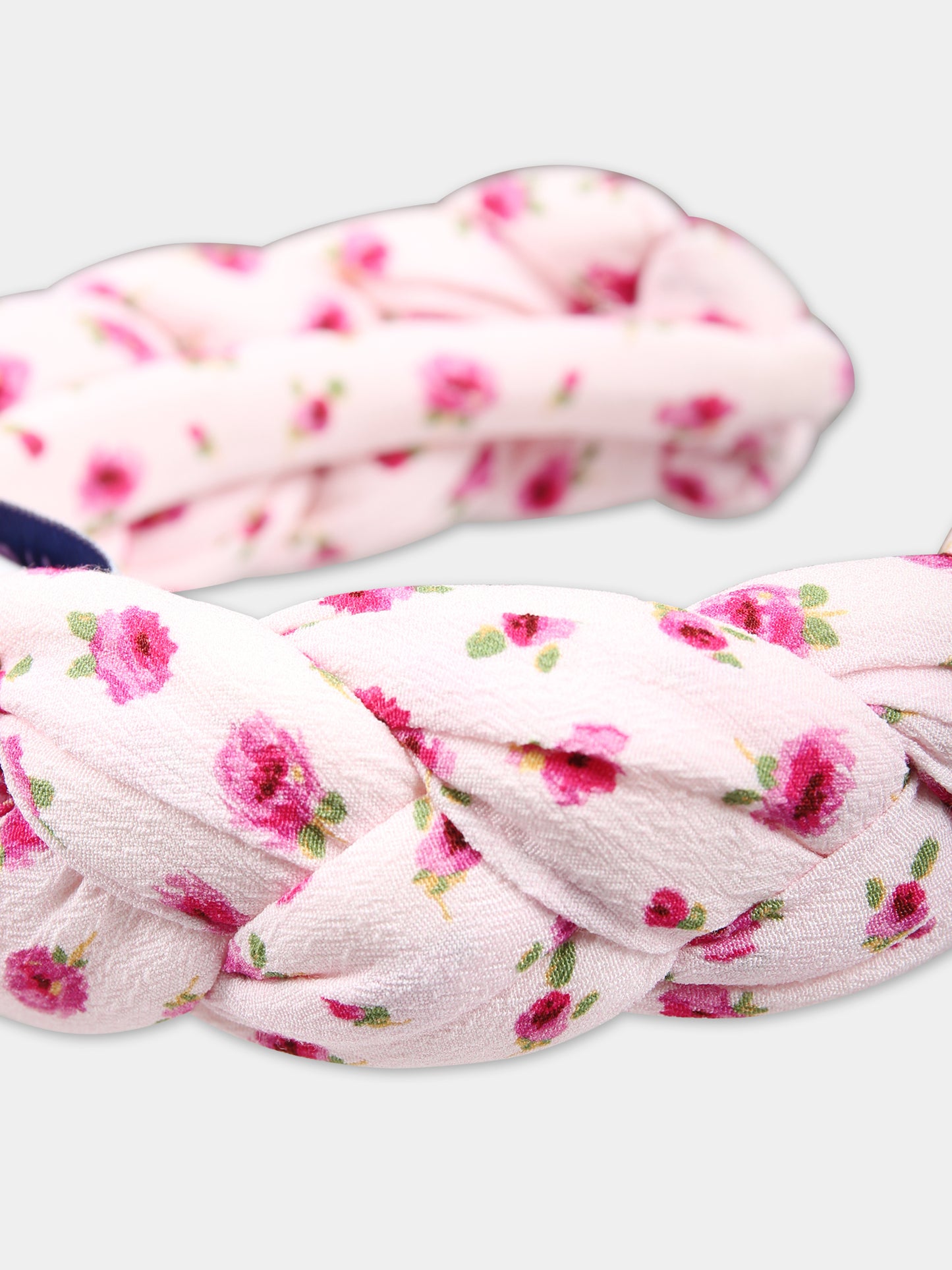 Cerchietto rosa per bambina con stampa floreale,Simonetta,SU0A64 K0178 555