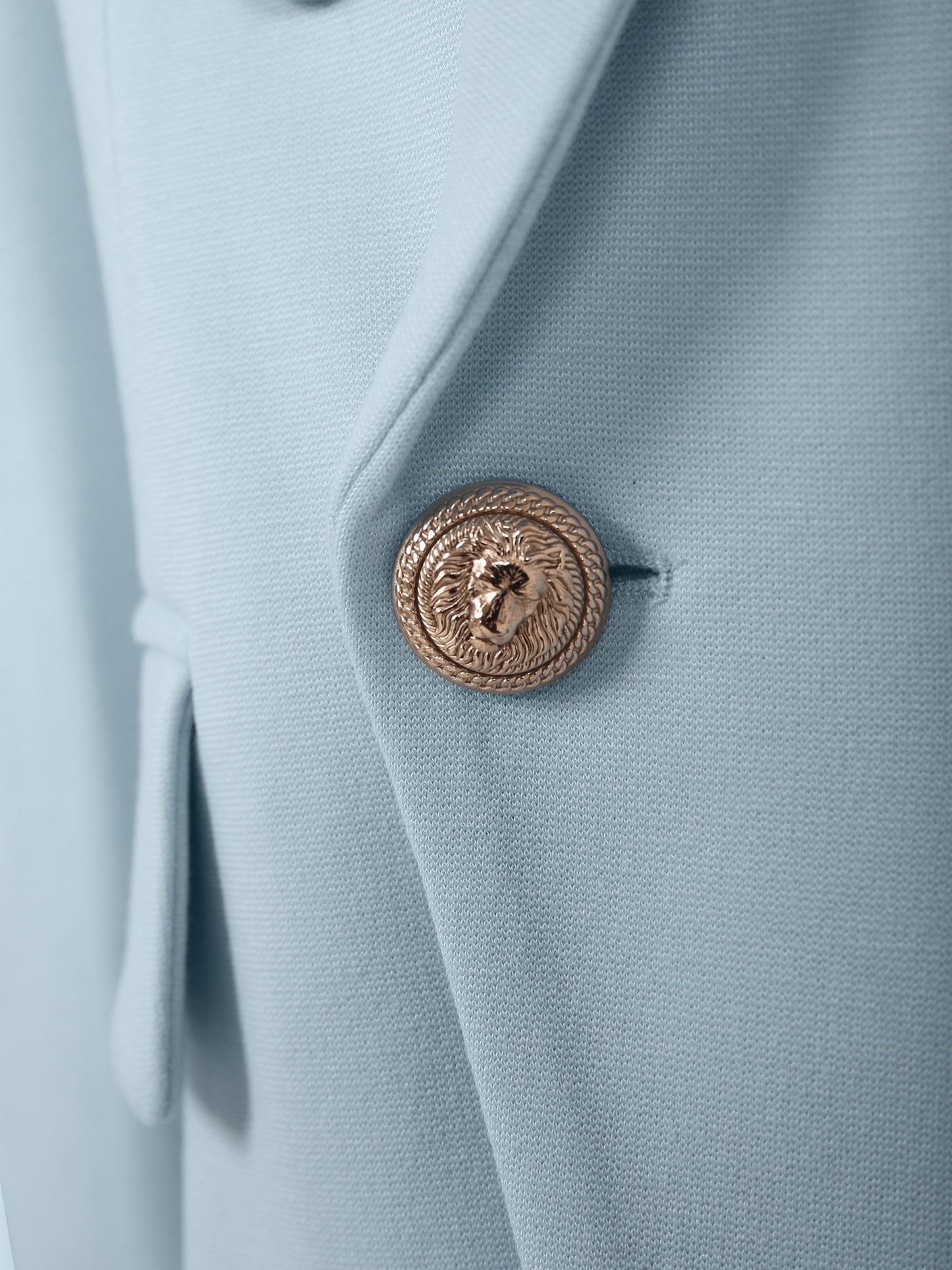 Giacca celeste per bambino,Balmain Kids,BU2Q34 J0371 684