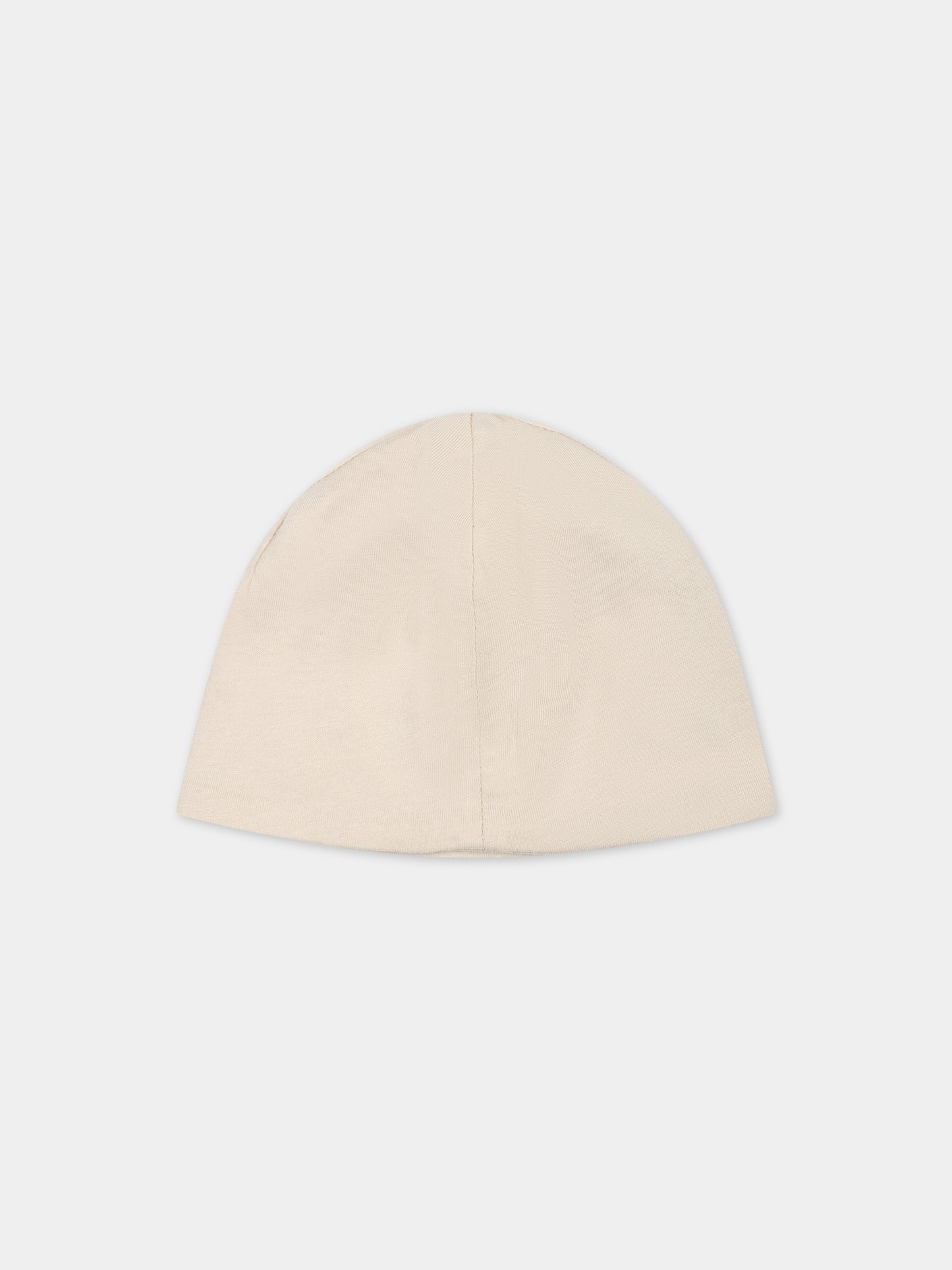 Set tutina beige per neonati con logo,Balmain Kids,BUB54A Z0057 100BG