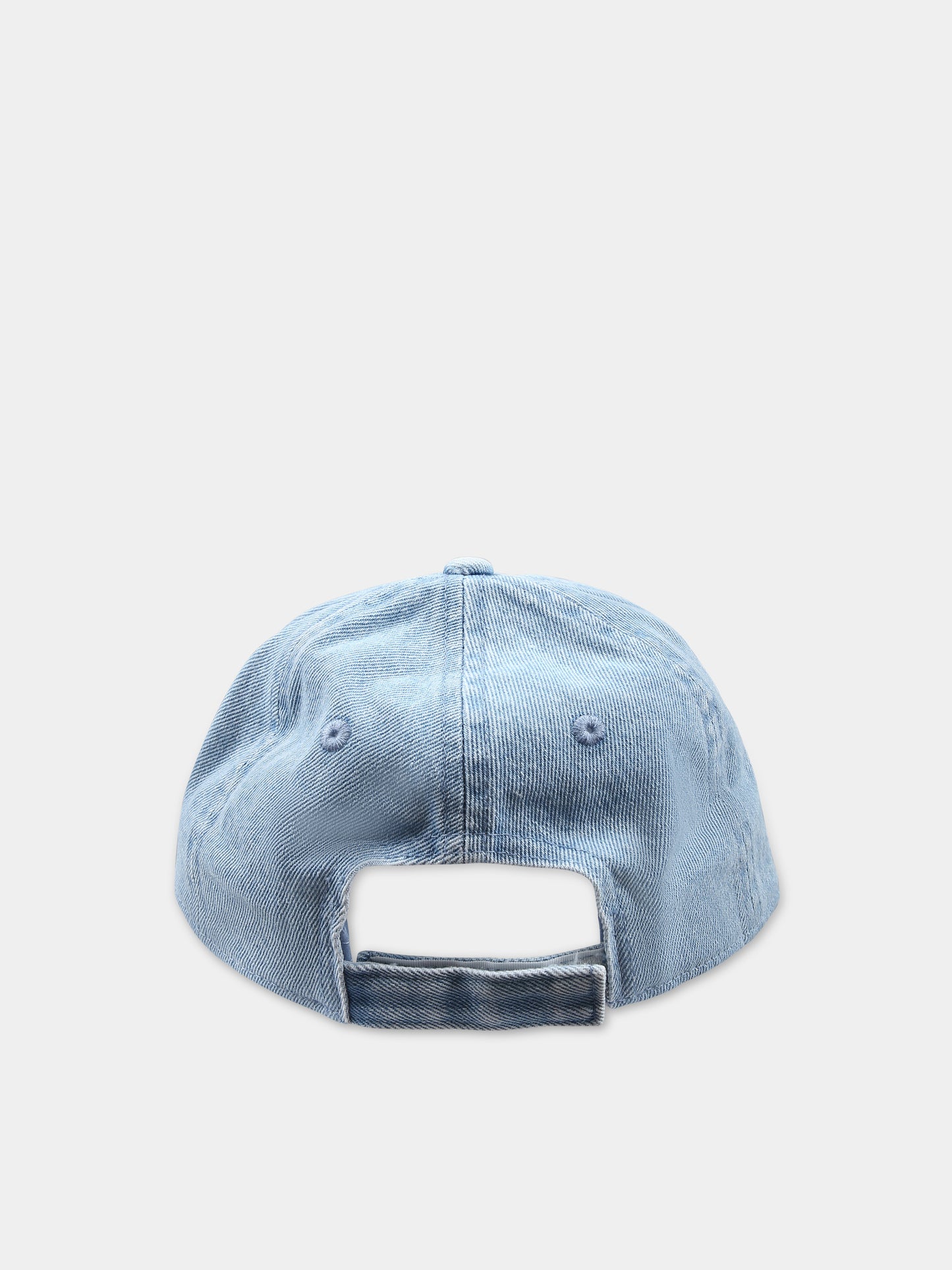 Cappello con visiera in denim per bambina,Chloé Kids,C20183 Z10
