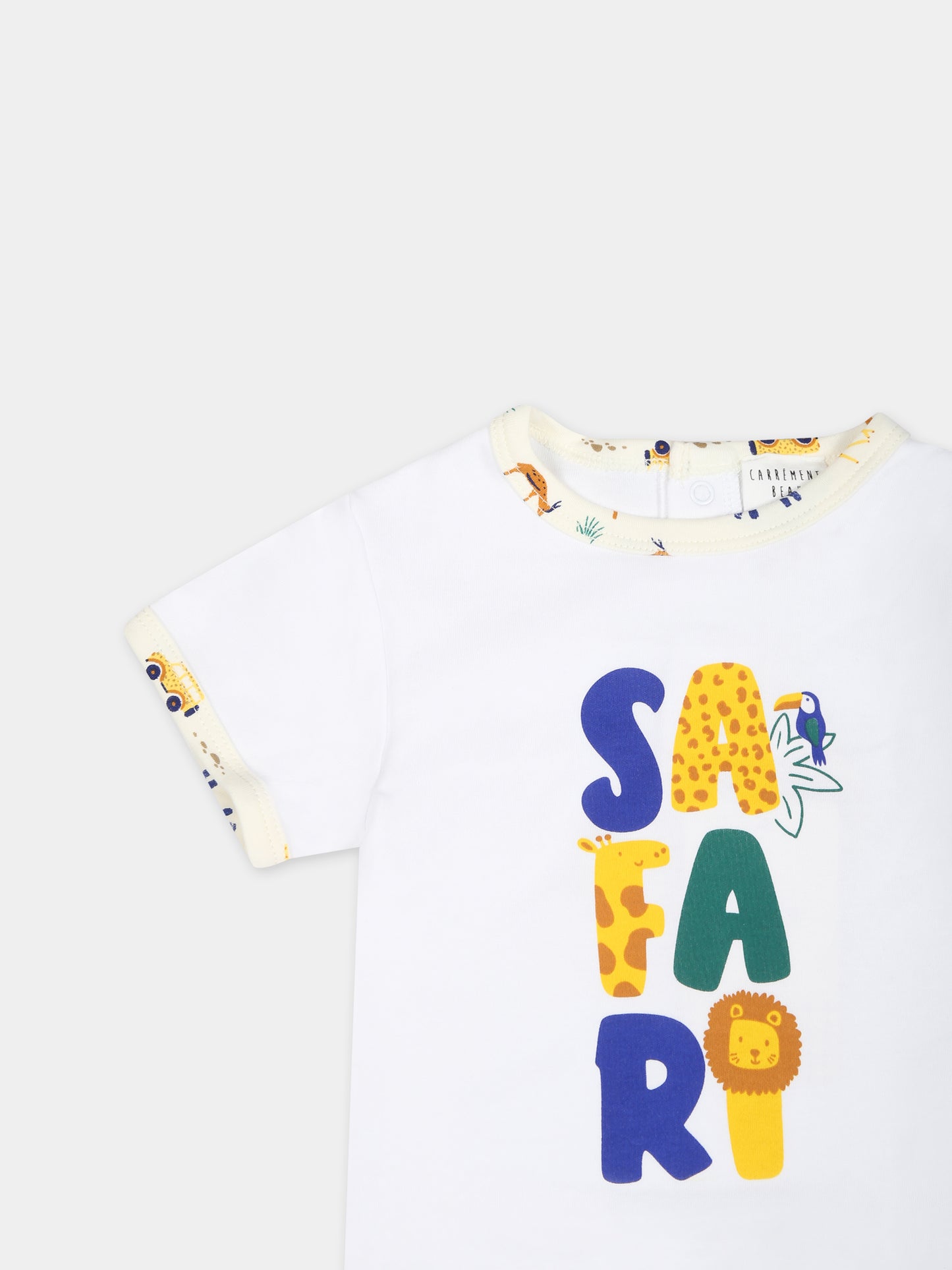 Completo multicolor per neonato con fantasia all-over,Carrement Beau,Y30045 N01