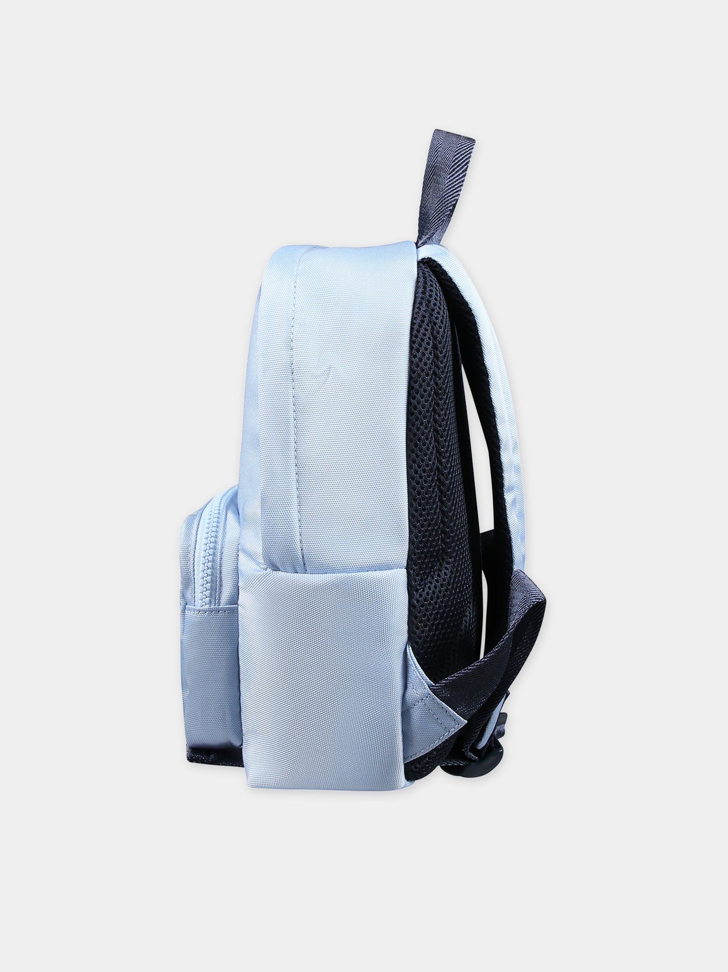 Zaino celeste per bambino con logo,Boss,J50981 783