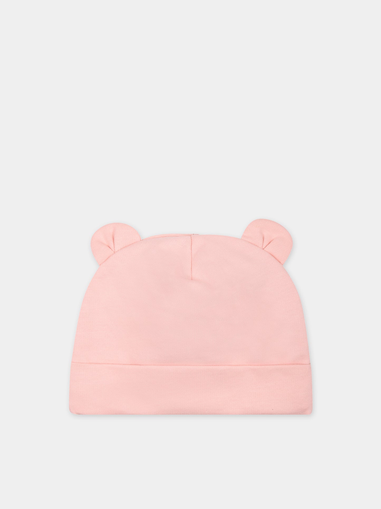 Set rosa per neonata con Teddy Bear,Moschino Kids,MUY067 LCA19 50209