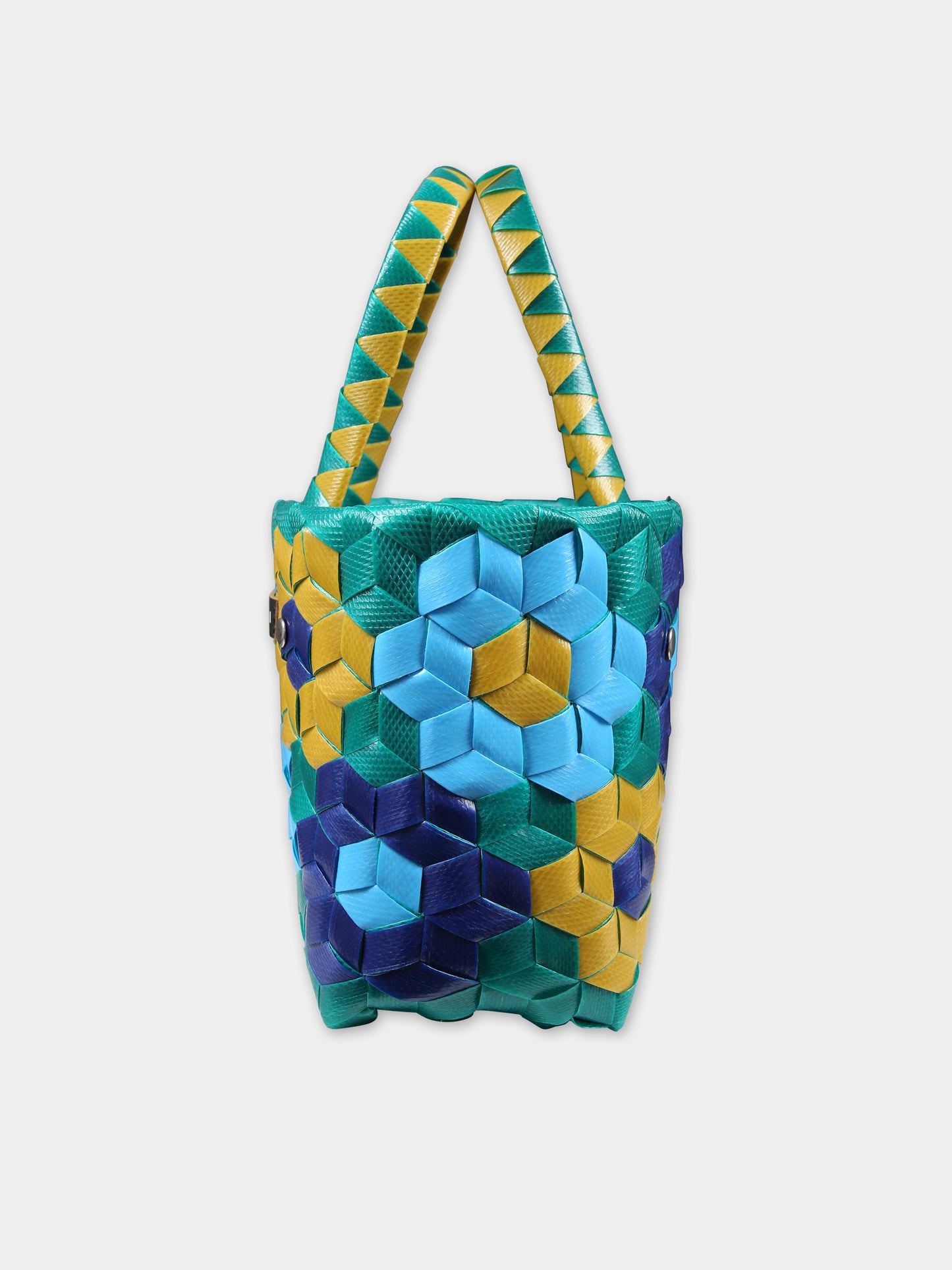 Borsa multicolor per bambina con logo,Marni Kids,M01157 M00IW MW77F 0M535