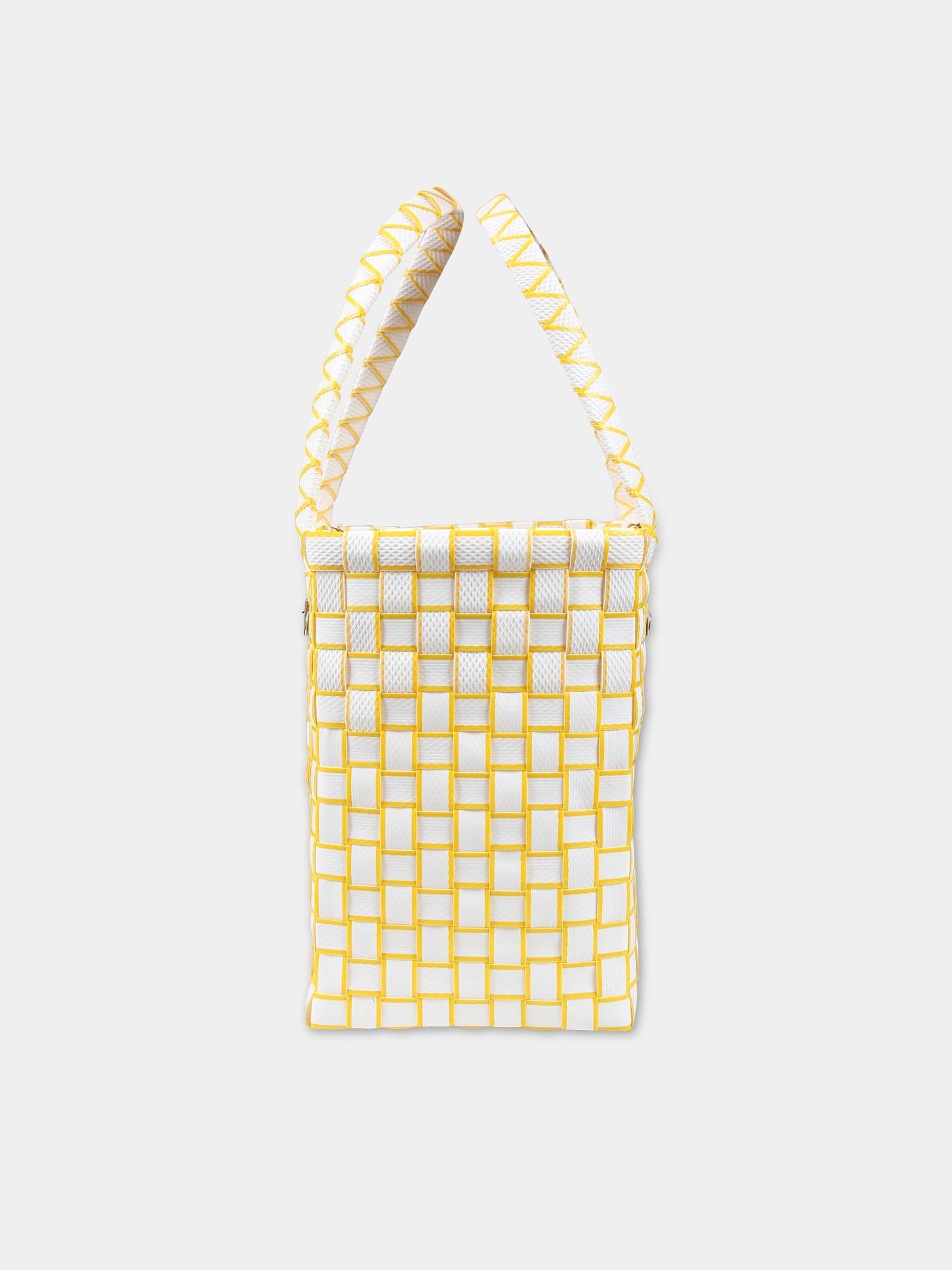 Borsa bianca per bambina con logo,Marni Kids,M00638 M00IW MW73F 0M100