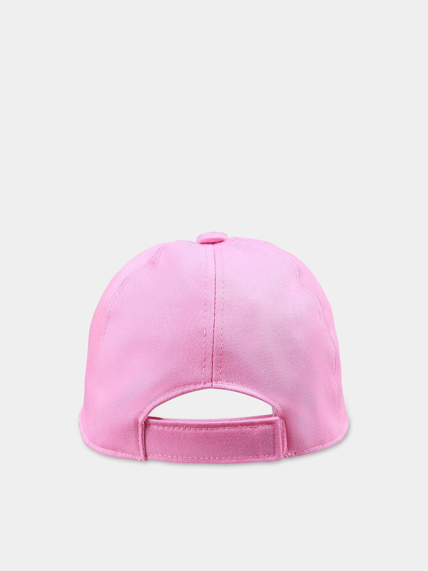 Cappello con visiera rosa per neonata,Chiara Ferragni Collection,59C002 3083 090F