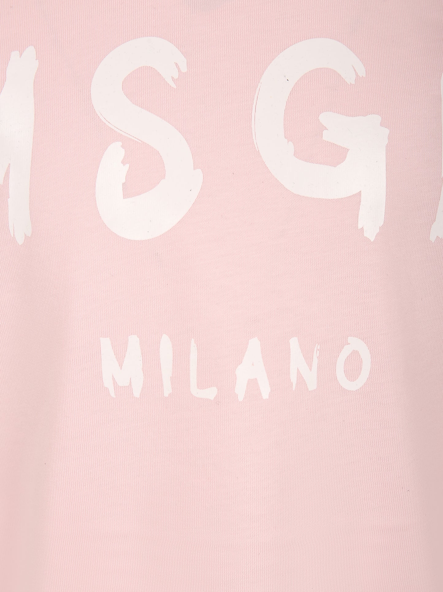 T-shirt rosa per bambina con logo,Msgm Kids,S4MSJUTH011 709