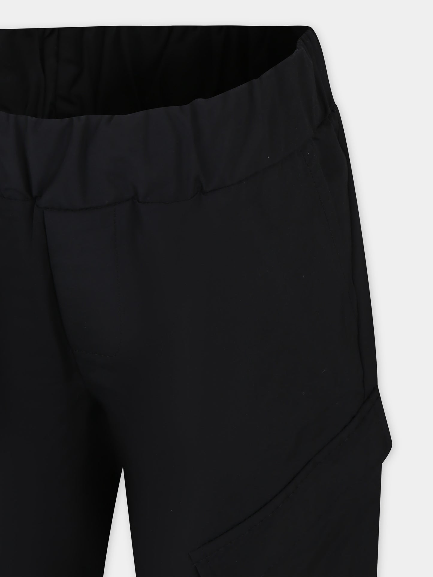 Pantaloni casual neri per bambino,Msgm Kids,S4MSJBPA219 110