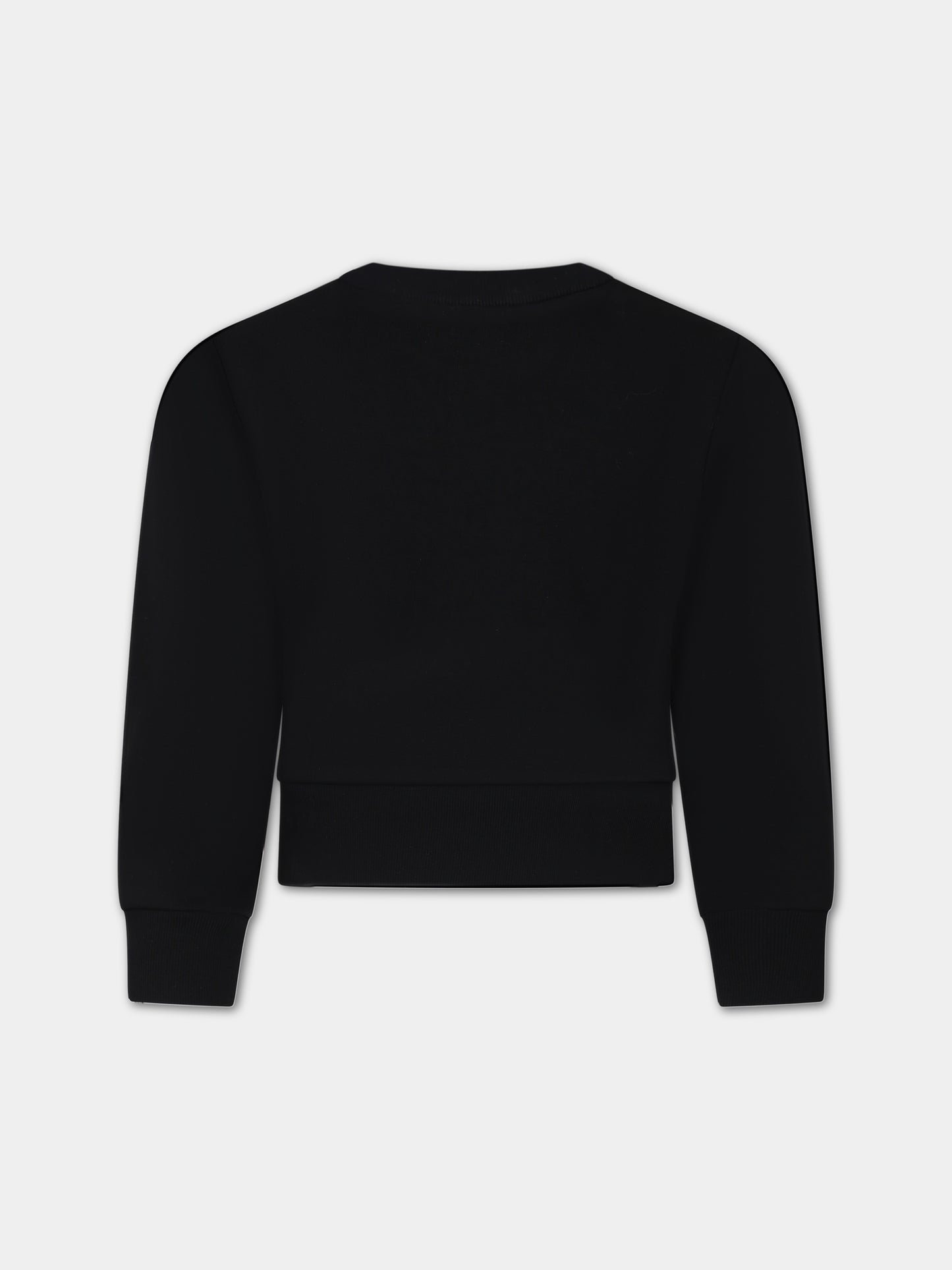 Felpa nera per bambina,N°21 Kids,N21574 N0154 0N900