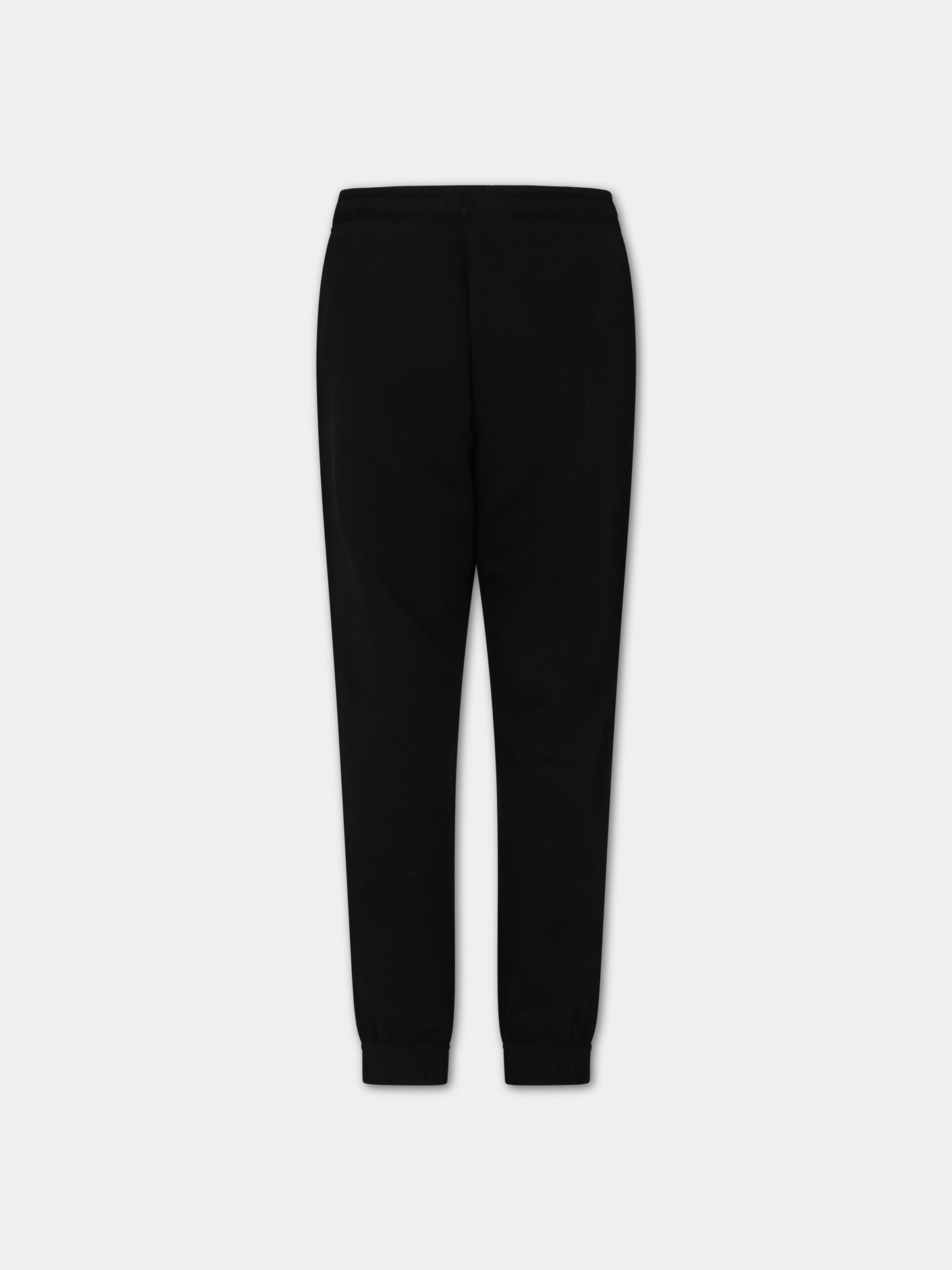 Pantaloni neri per bambino con logo,Diesel,J01095 0IAJH K900