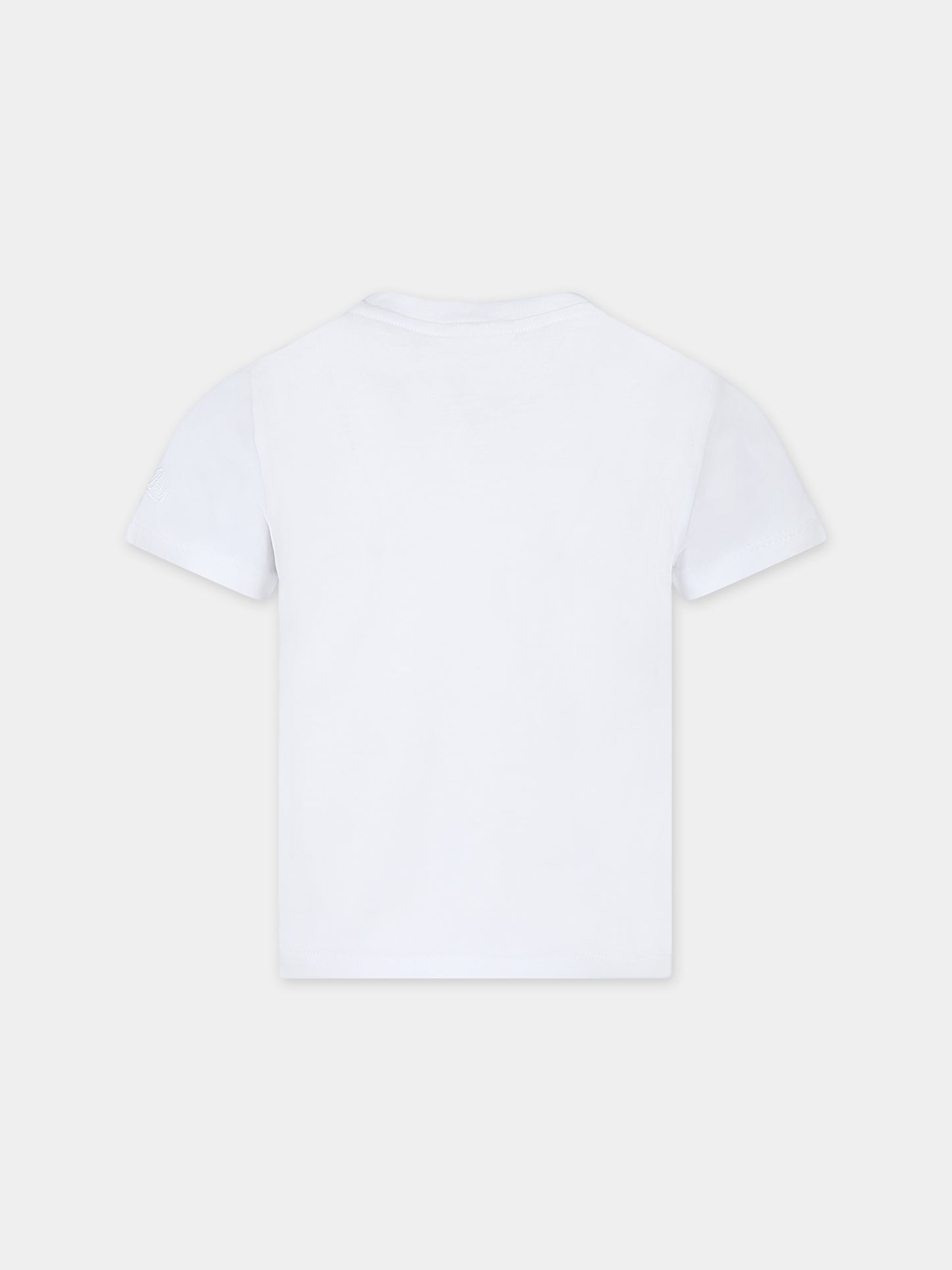 T-shirt bianca per bambina con stampa My Little Pony,Mc2 Saint Barth,ELLY001 01928F