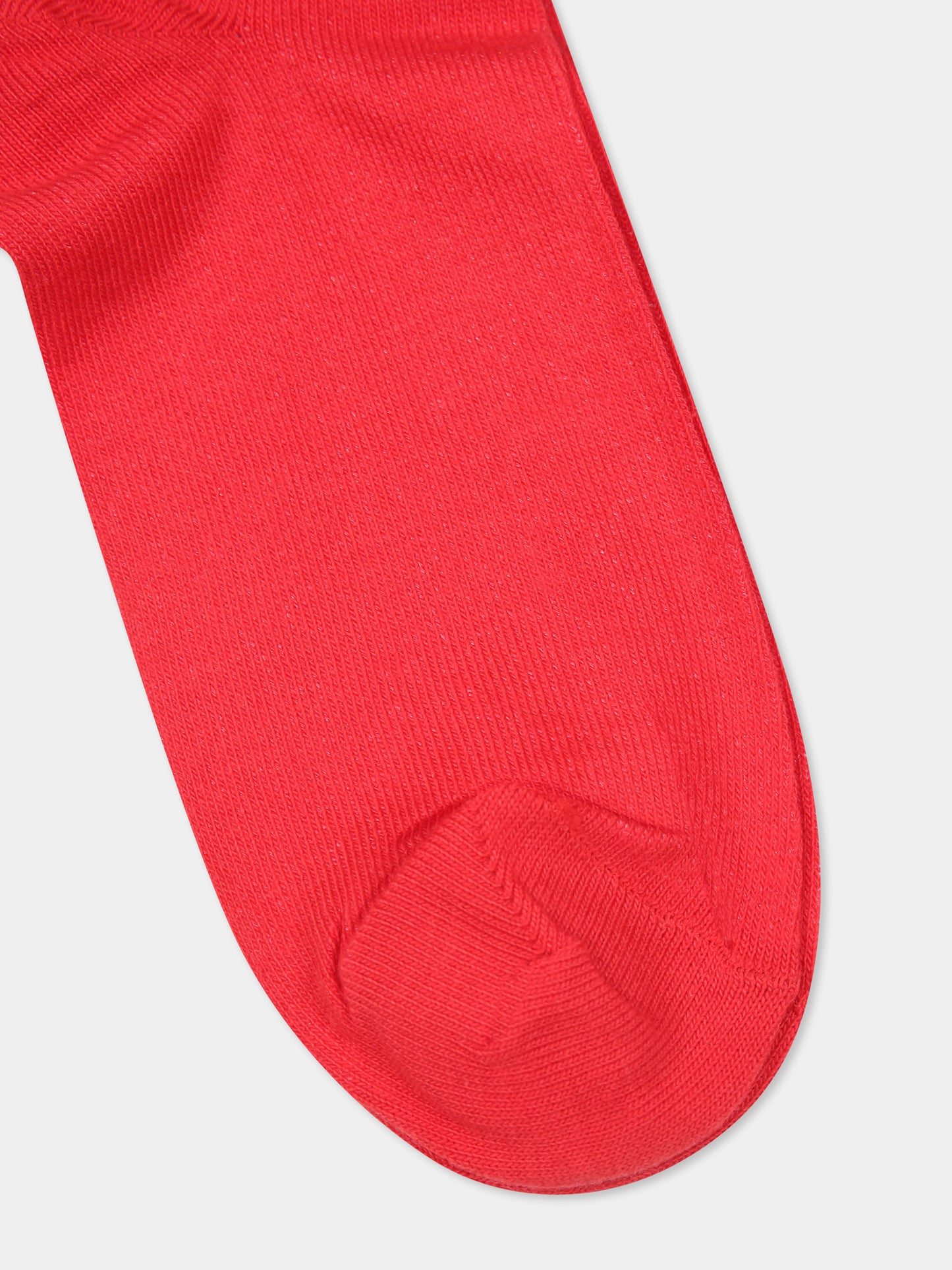 Calze rosse per bambini con logo,Marni Kids,M01242 M00RB MZ32U 0M416