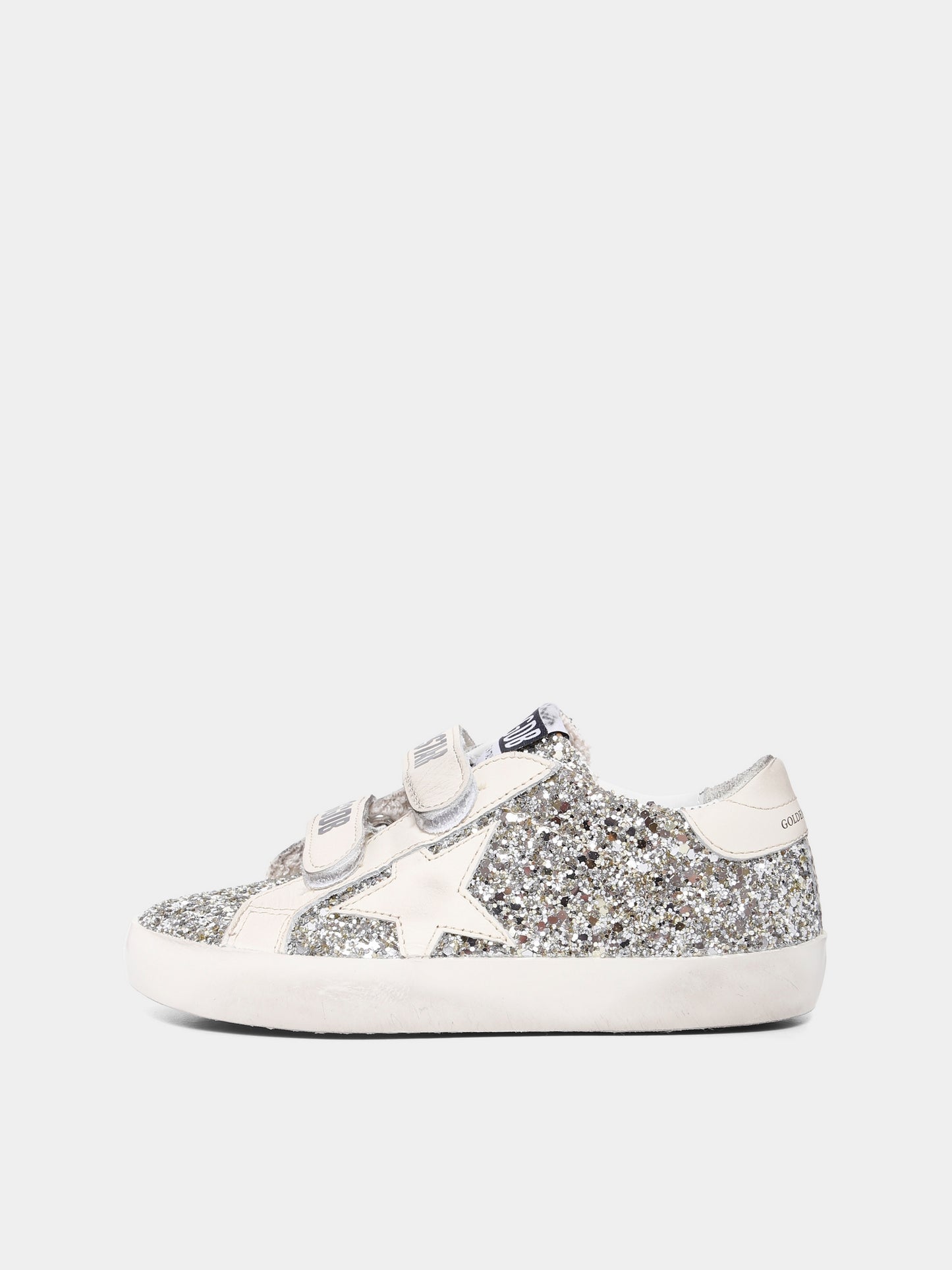 Baskets Old School dorées pour filleavec étoile