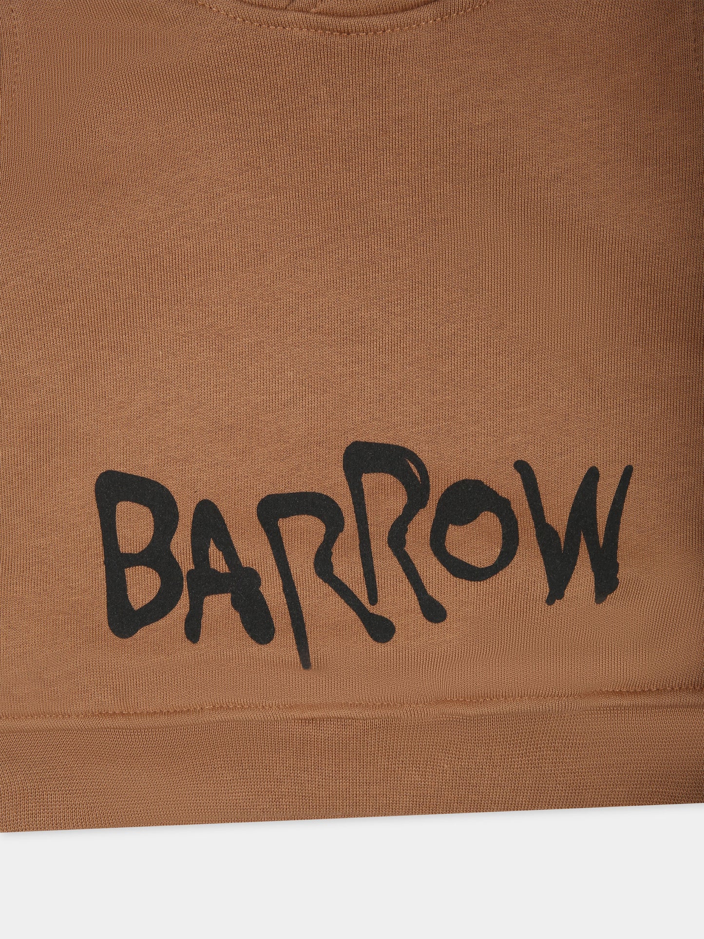 Felpa beige per neonati con logo,Barrow,F3BKUNHS131 924
