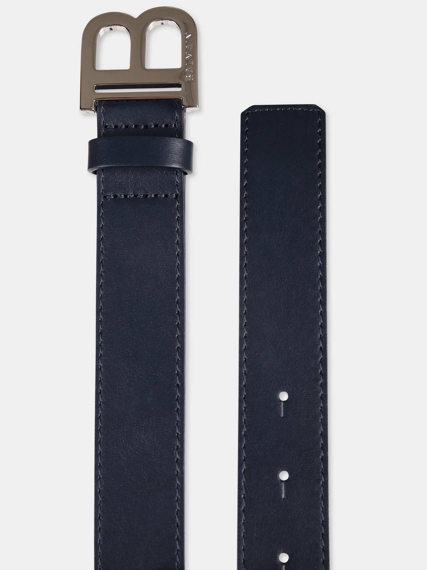 Ceinture bleue pour enfants avec logo