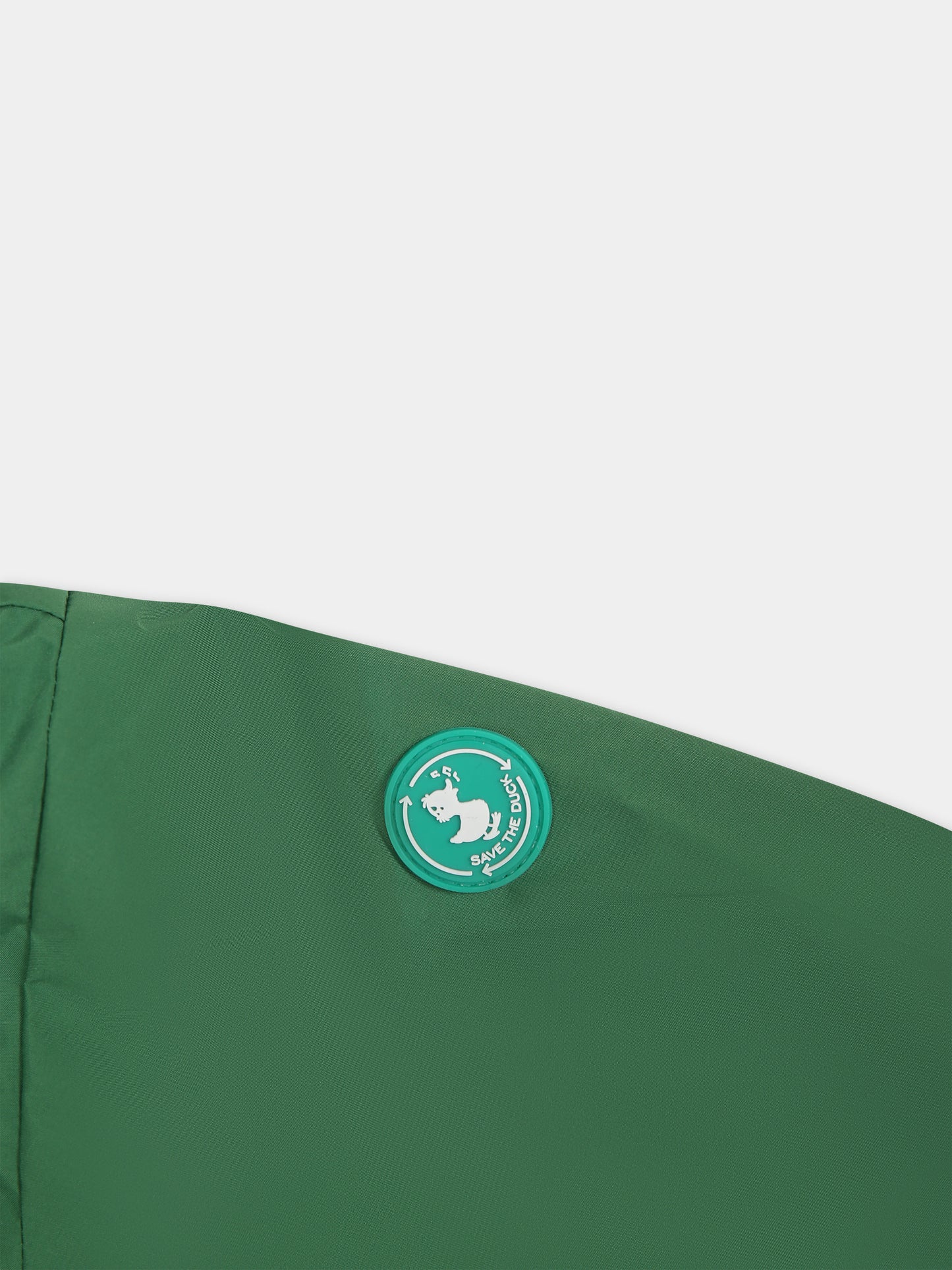 Giacca a vento Coco verde per neonato con logo,Save The Duck Kids,I30006X WIND16 50043