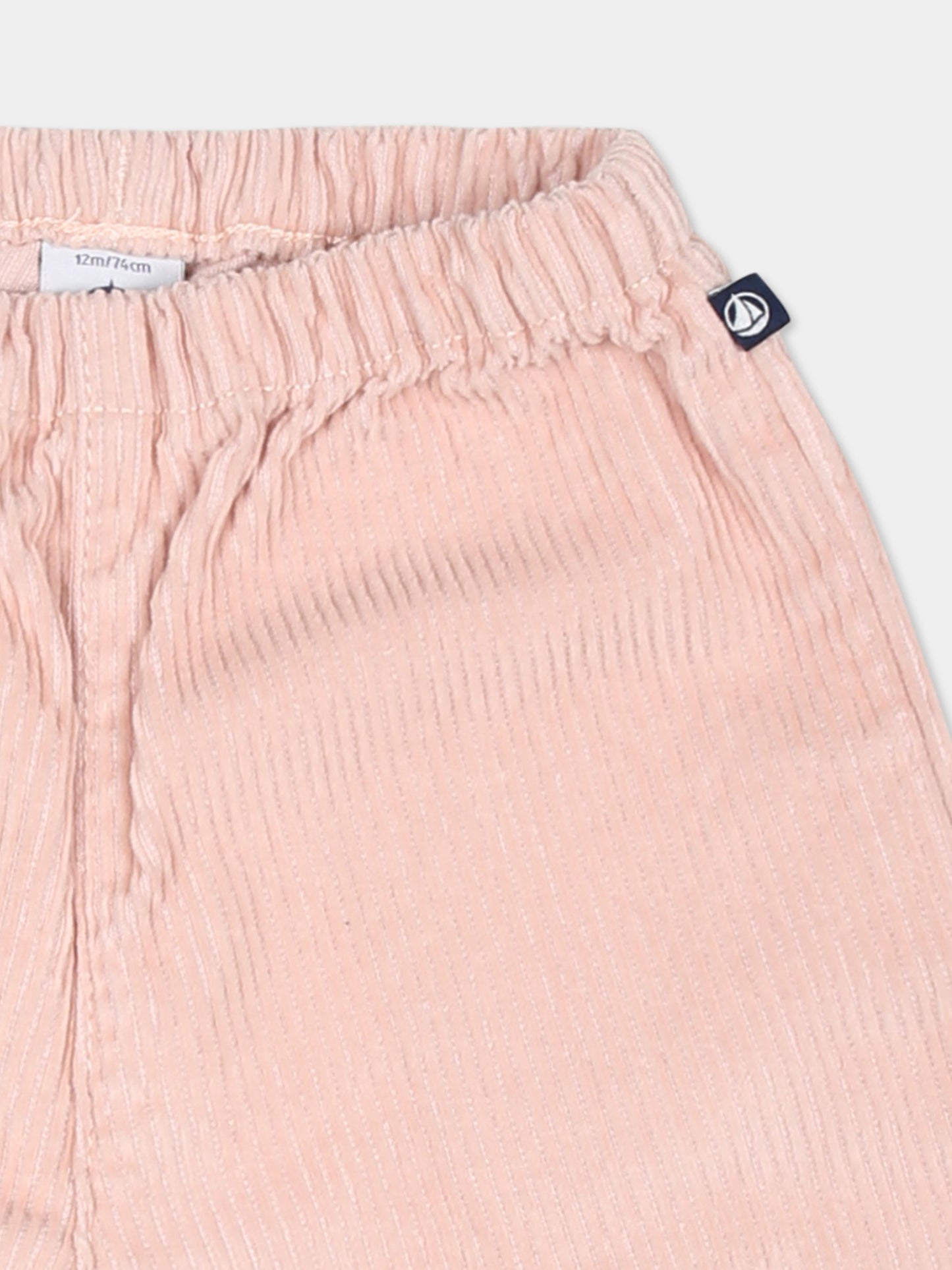 Pantalon rose pour bébé fille