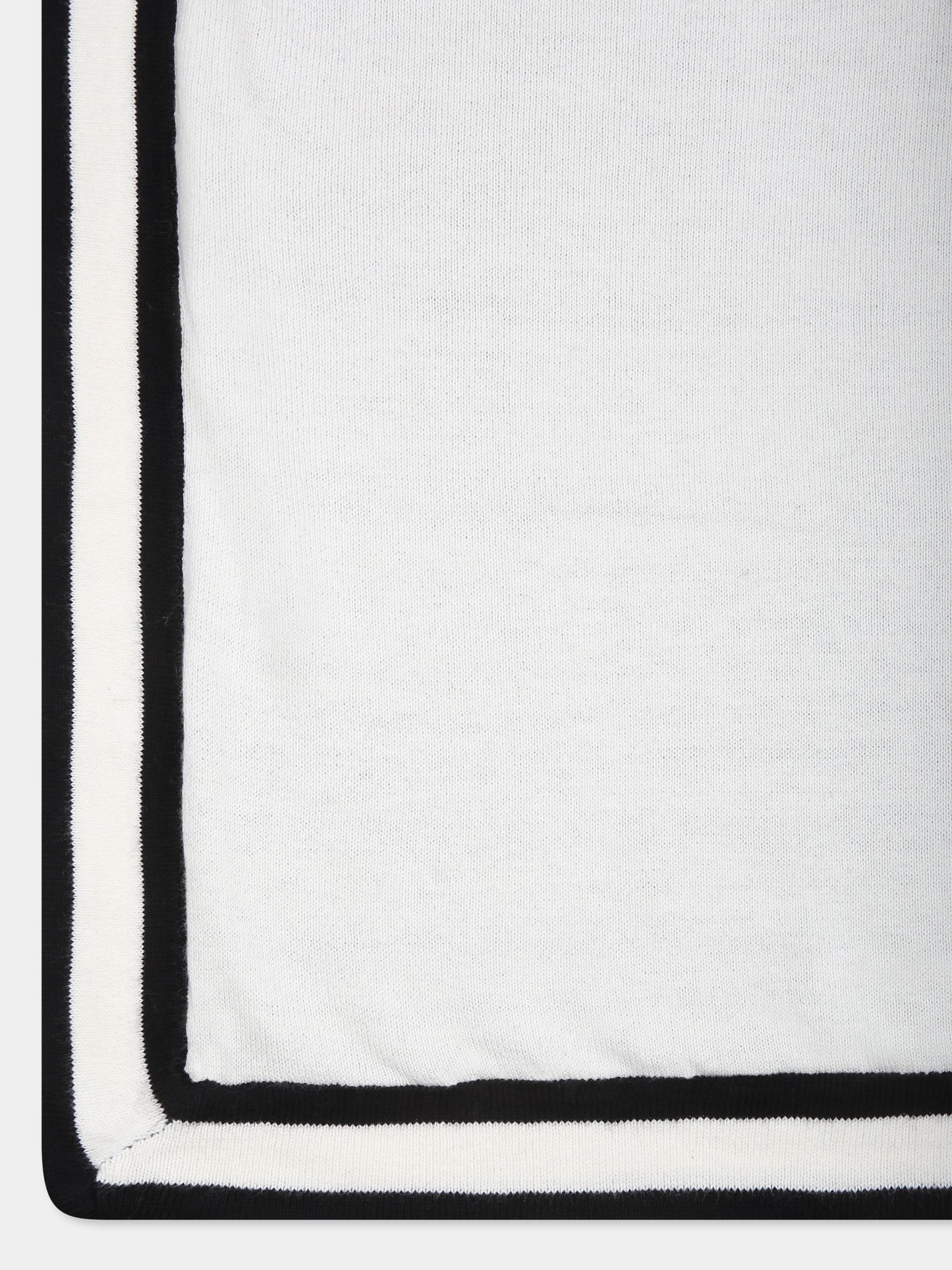 Coperta avorio per neonati con logo,Karl Lagerfeld Kids,Z30364 122