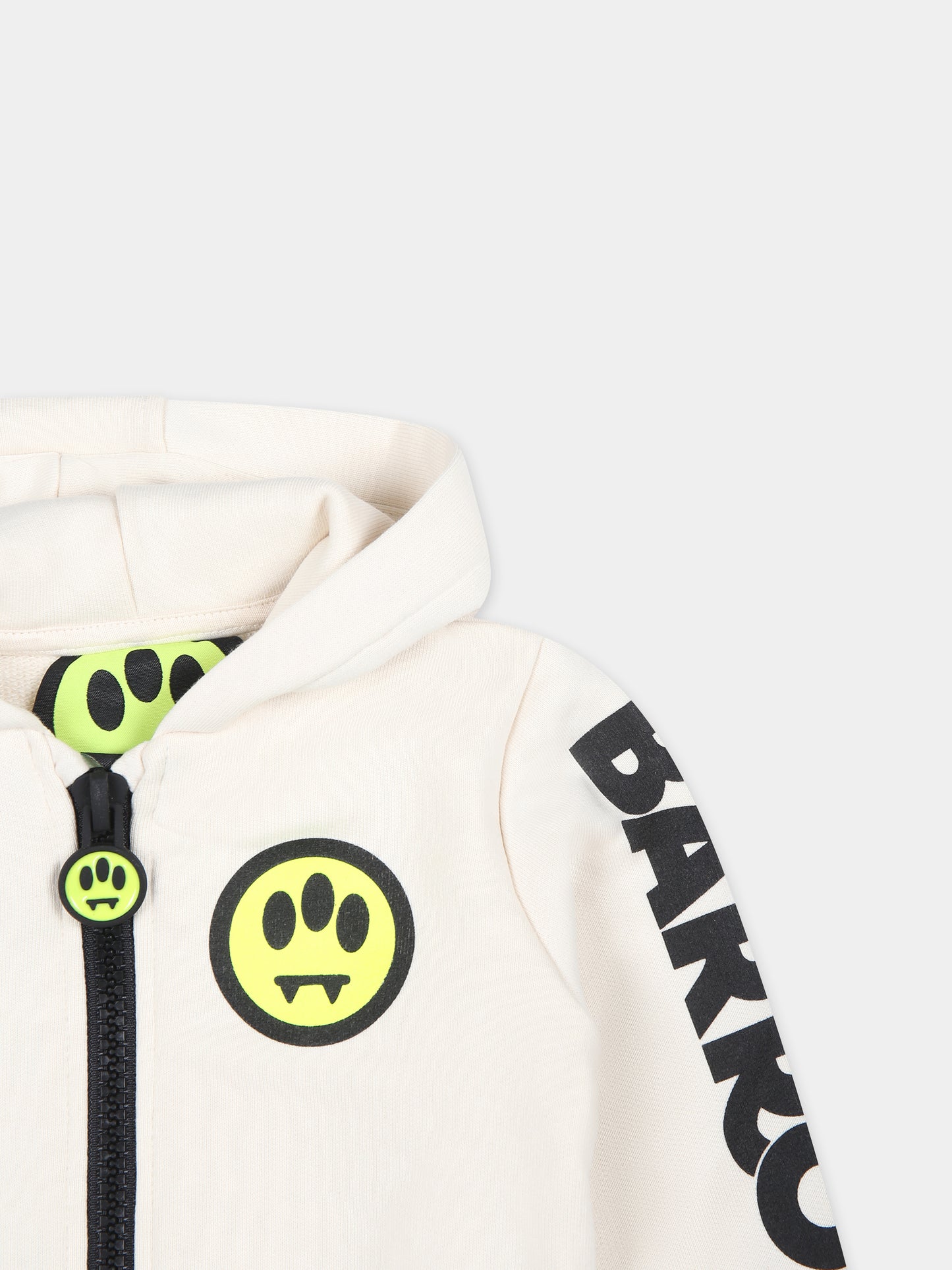 Felpa avorio per neonati con smile,Barrow,S4BKUNZH144 013