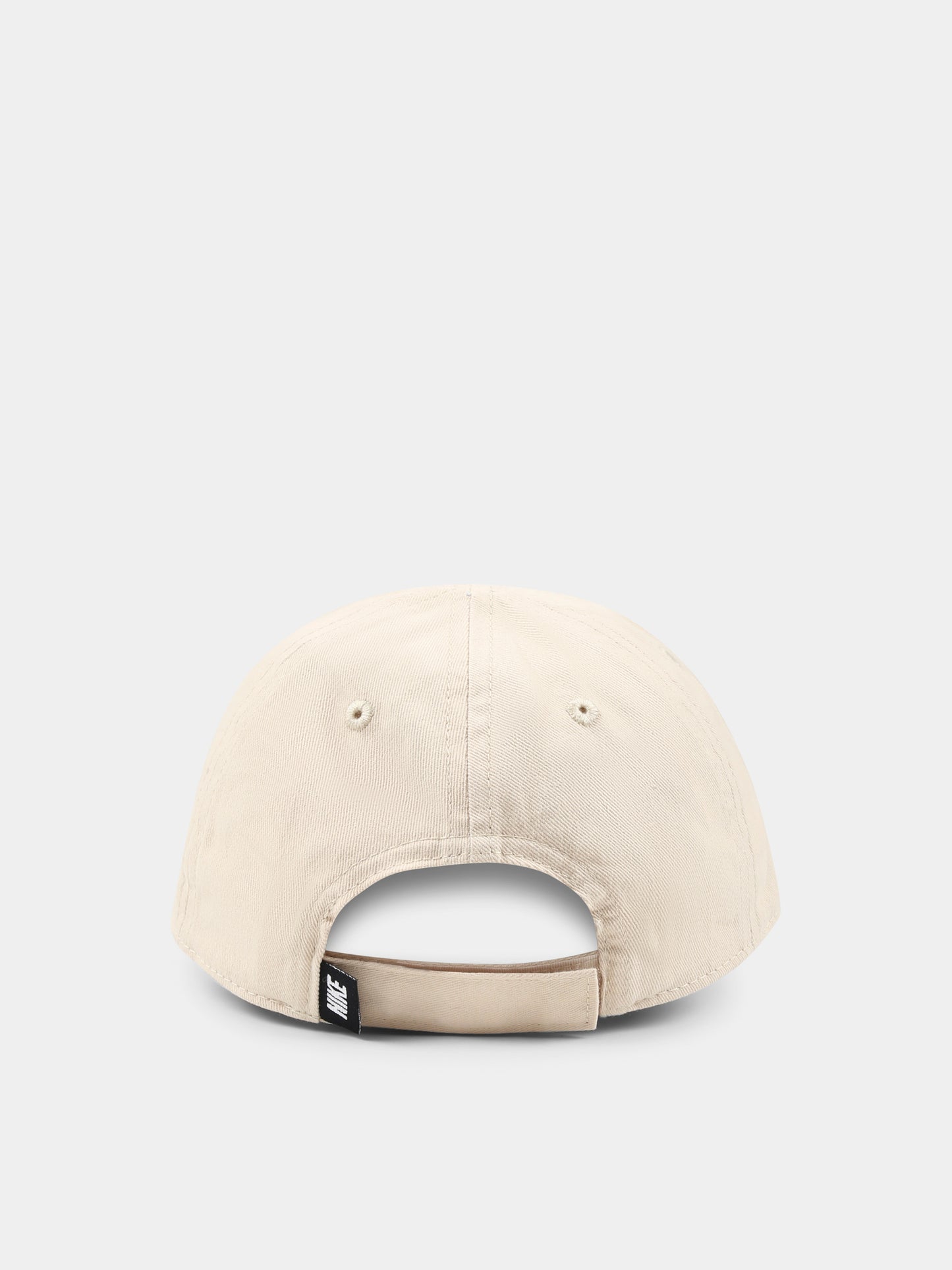 Cappello beige per bambini con logo,Nike,8A2902 X5C