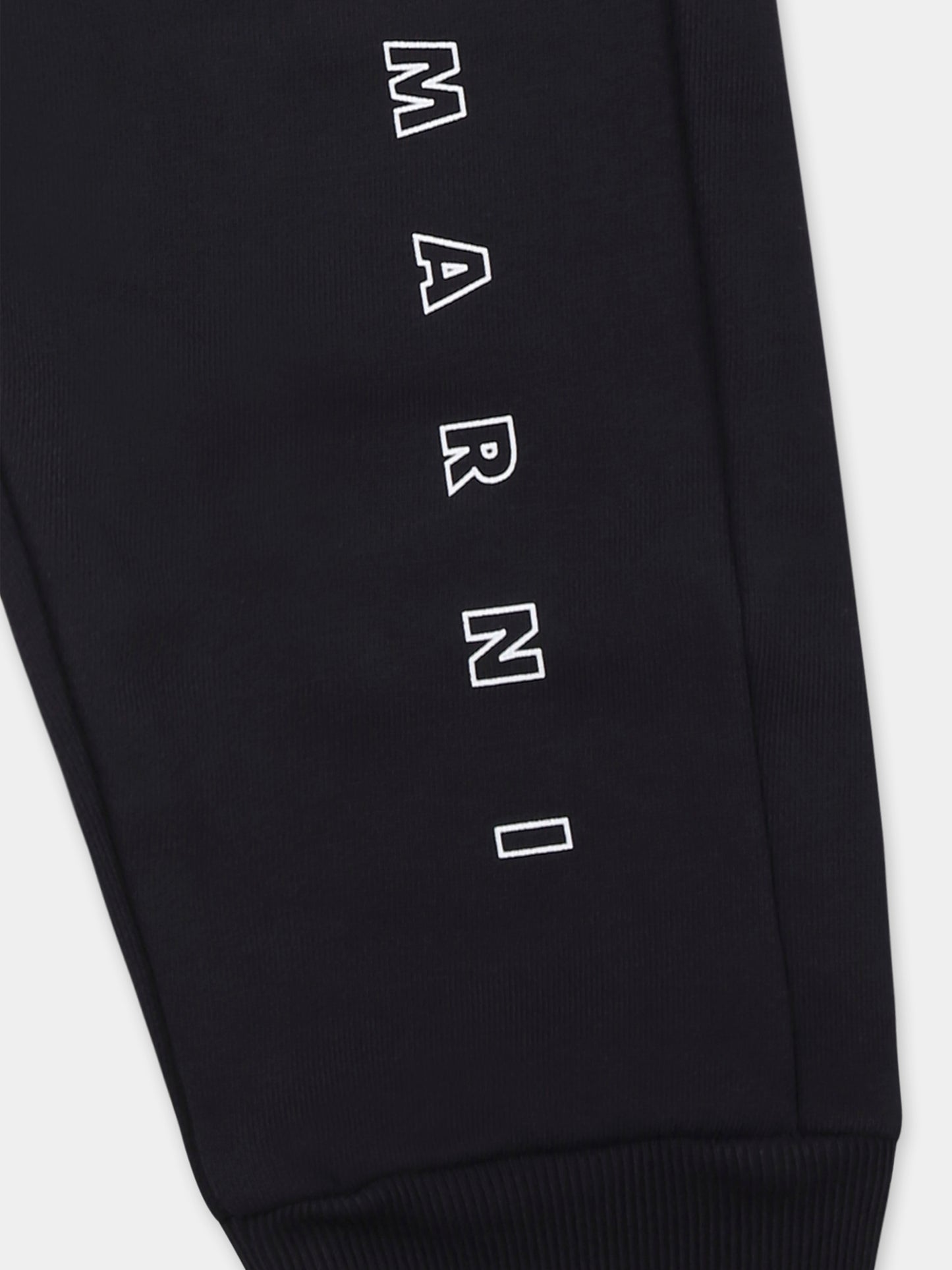 Pantalon bleu pour bébé enfants avec logo