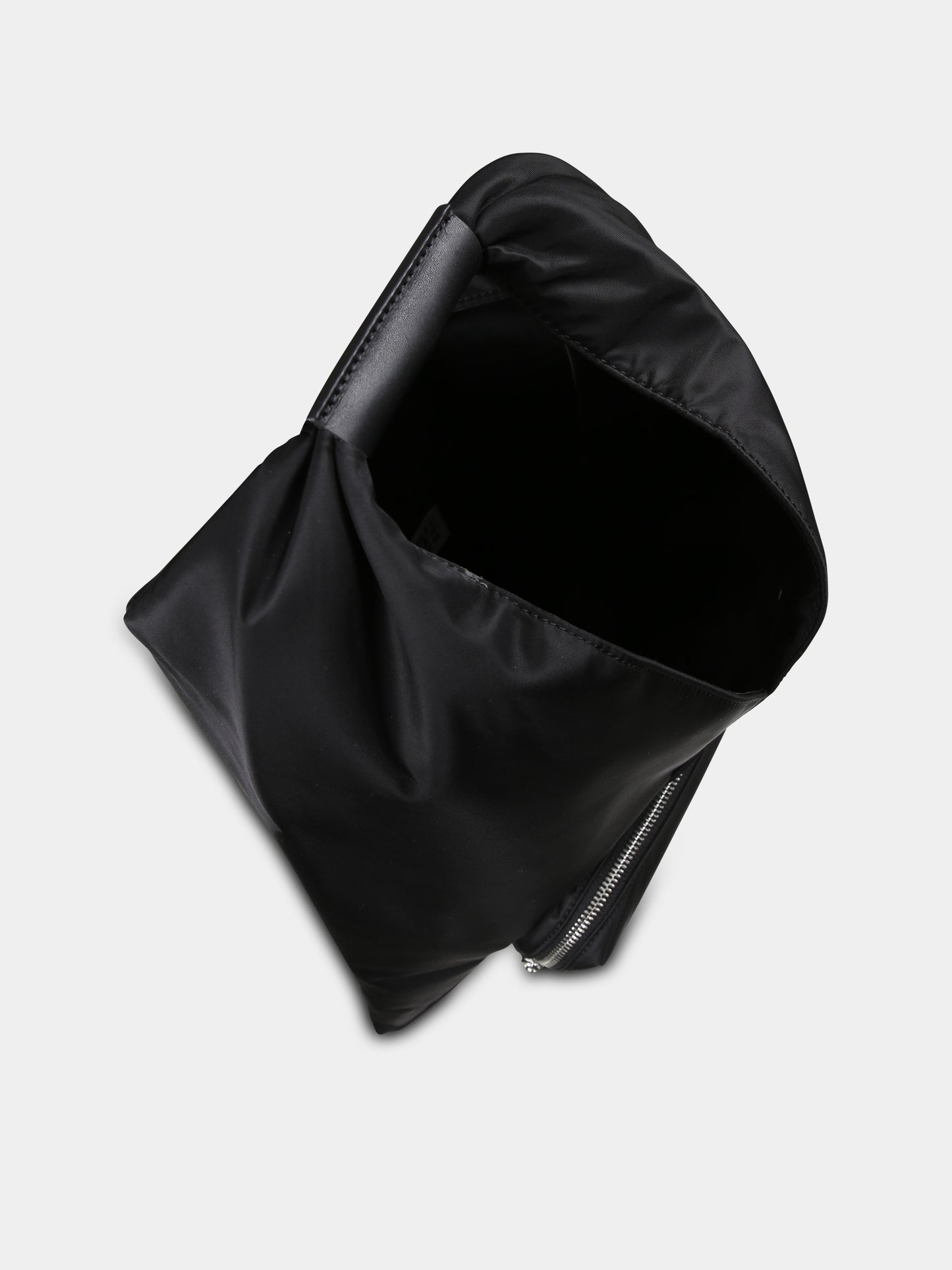 Borsa Japanese nera per bambina con logo,Mm6 Maison Margiela,M60821 P6416 JAPANESE W POCKET T8013