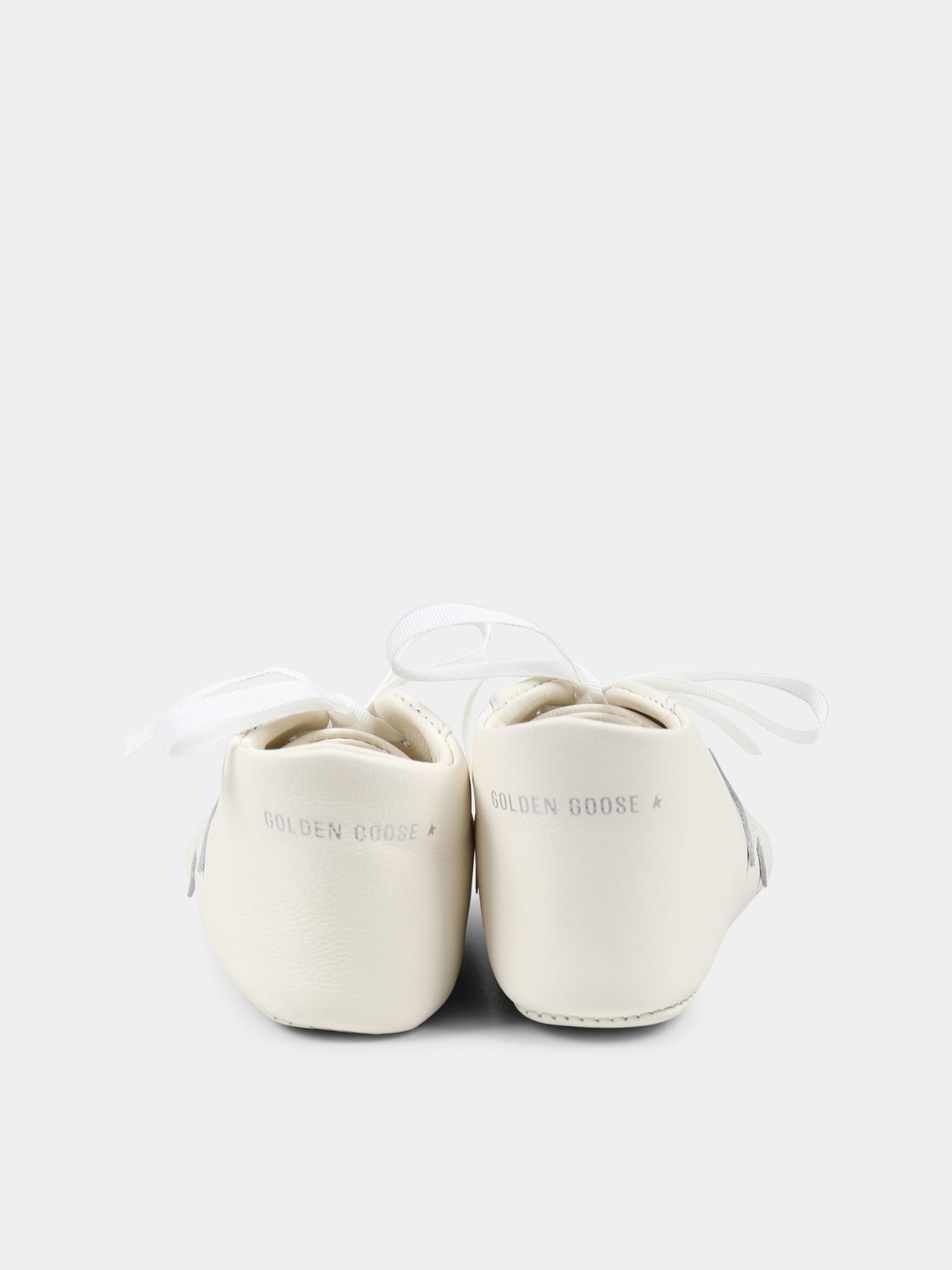 Sneakers Joy avorio per neonati con stella,Golden Goose,GIF00877 F007065 10359