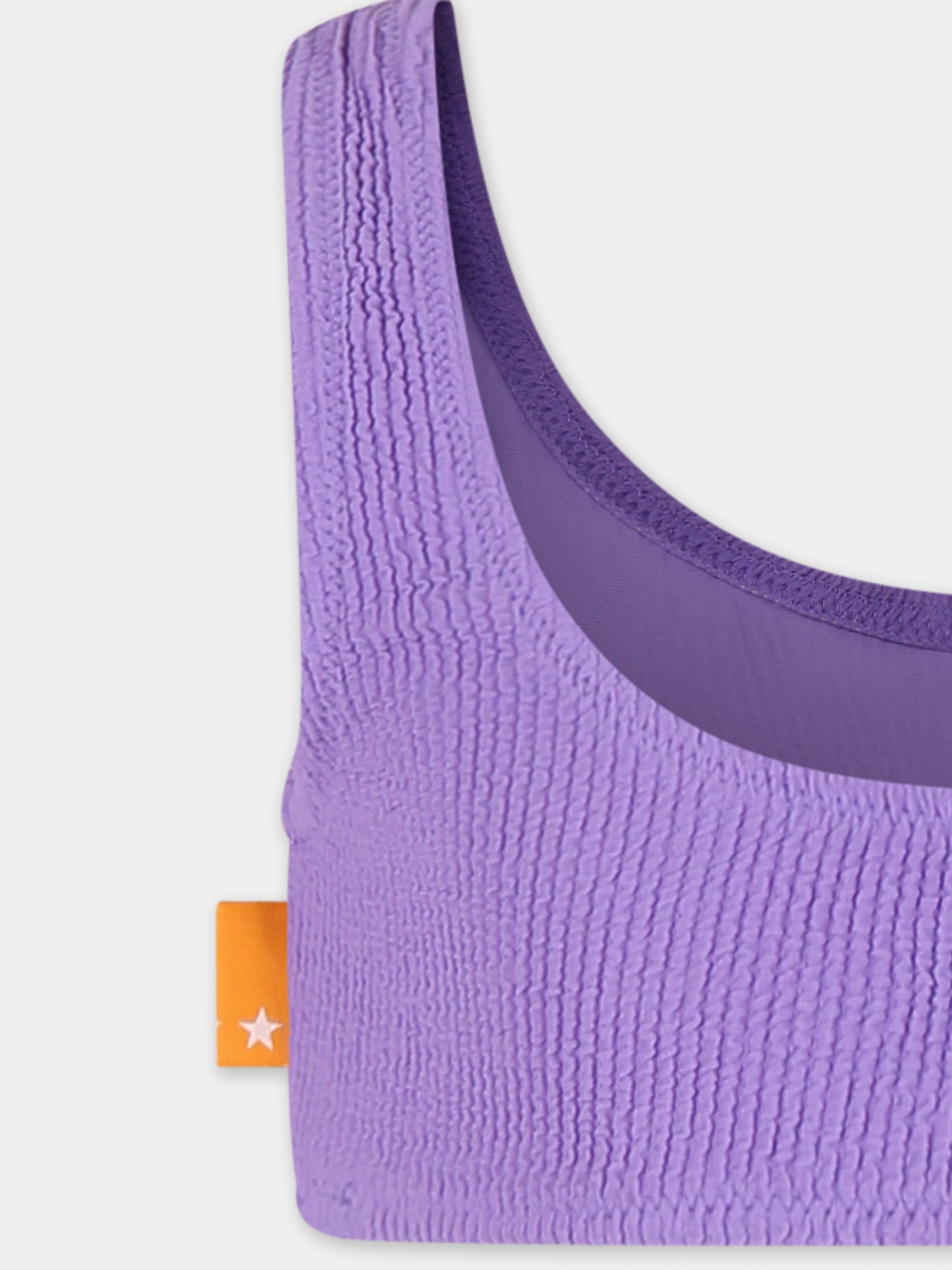 Bikini violet pour fille