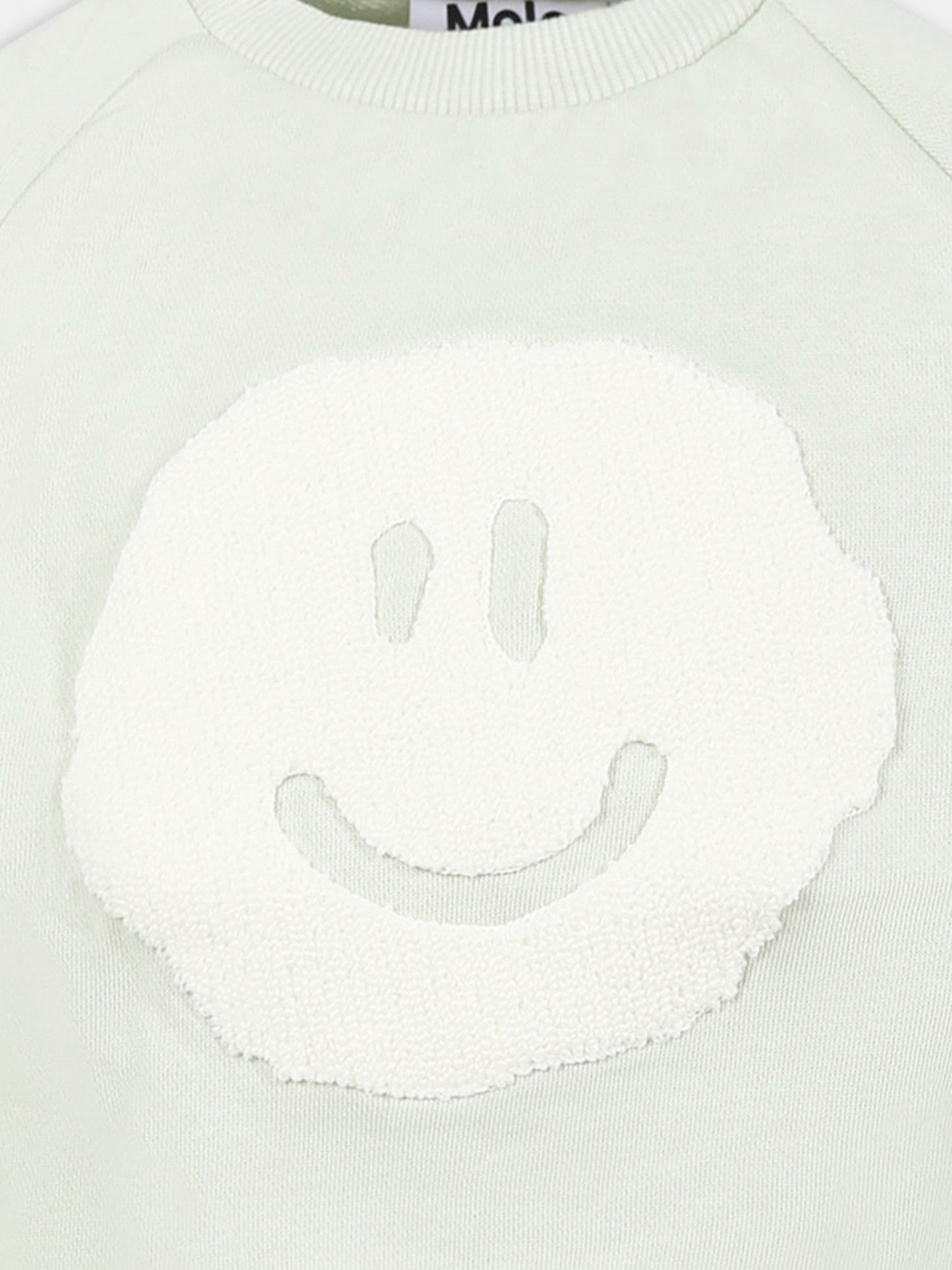 Sweat vert pour enfants avec smiley