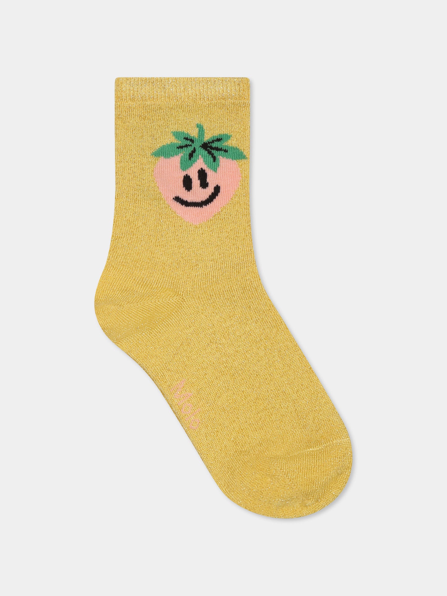 Set calze multicolor per bambina con fragola,Molo,7S25G104 2234