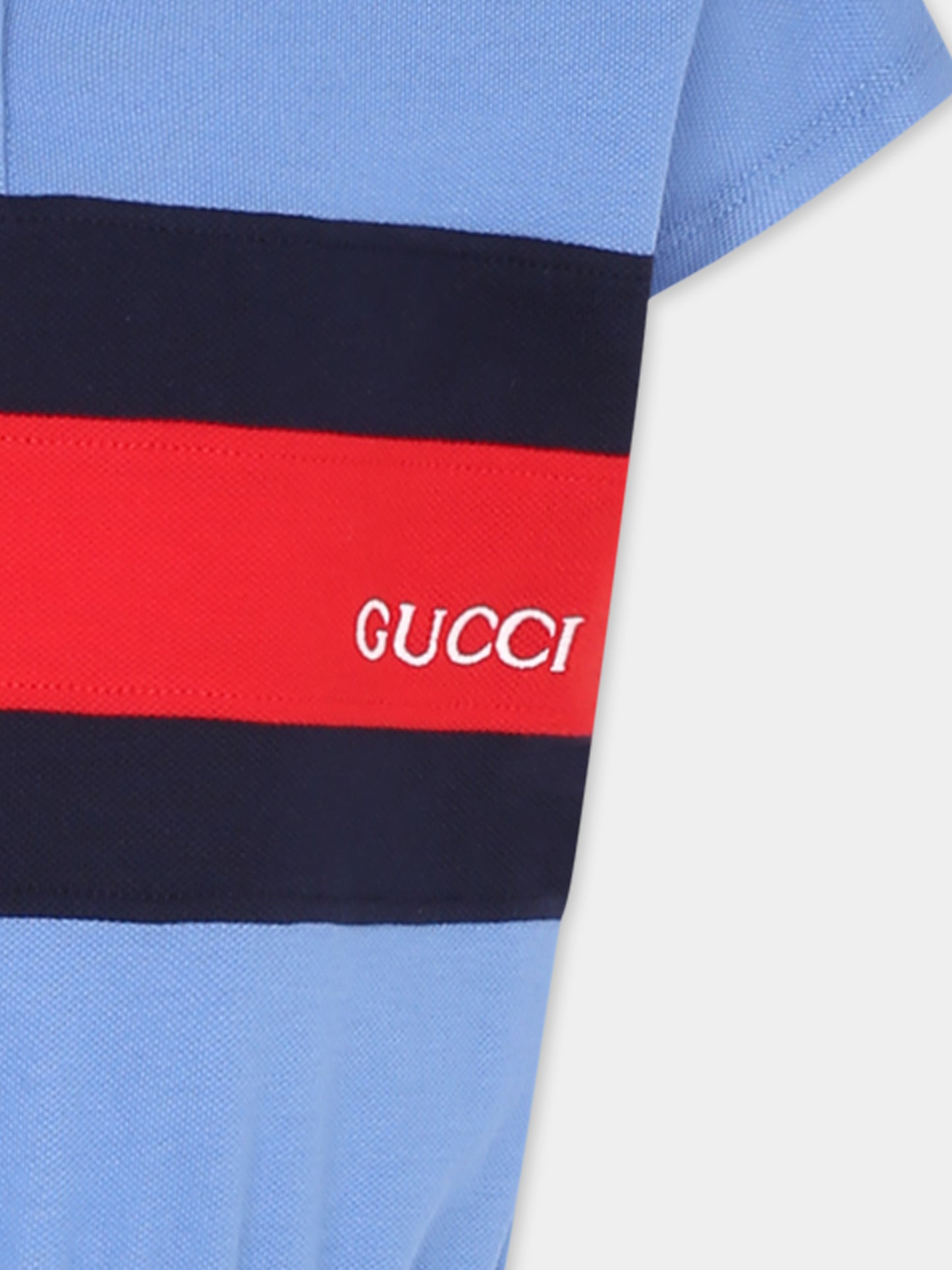 Robe bleu clair pour fille avec détail Web