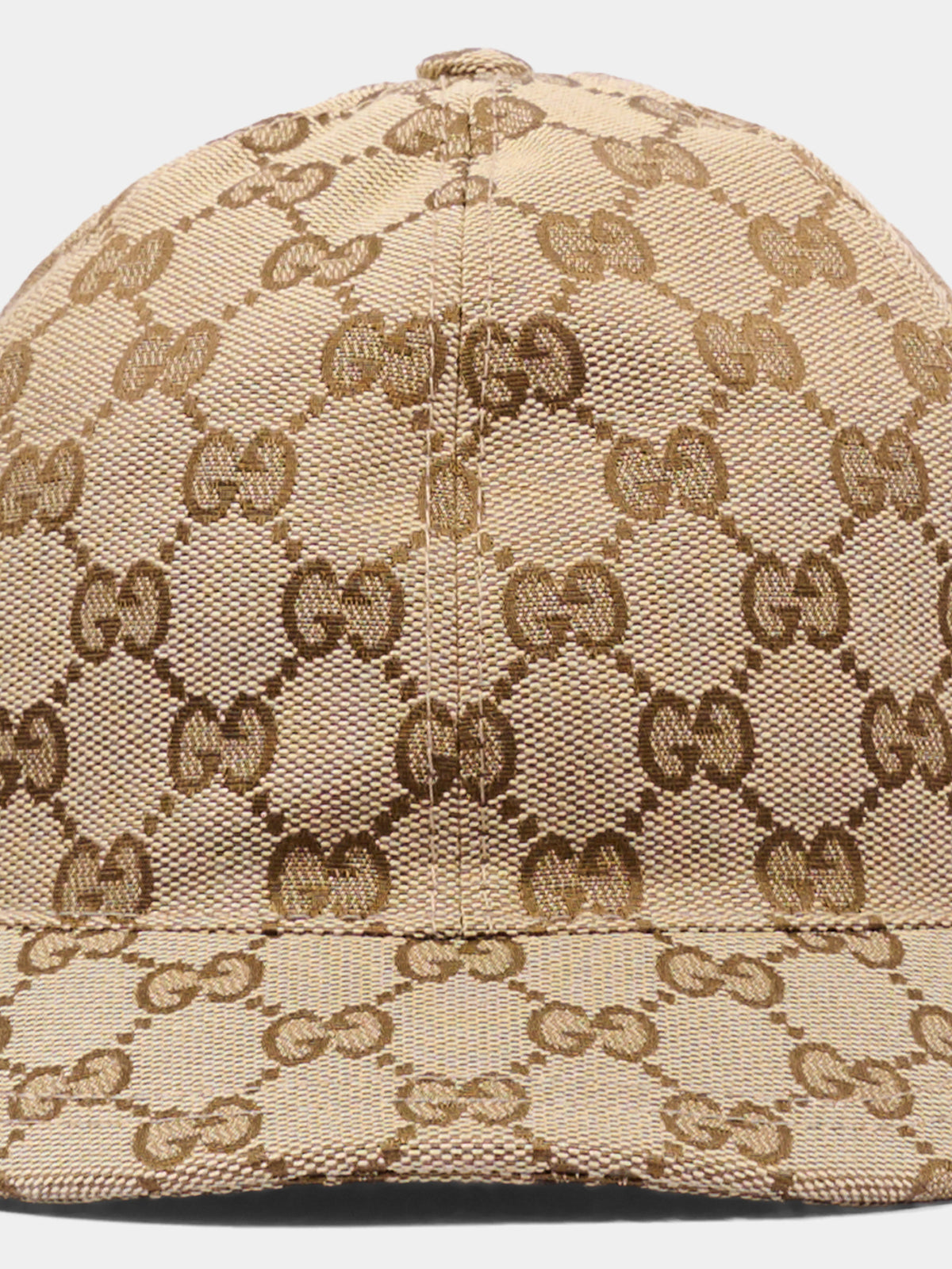 Chapeau beige monogramme GG pour enfants