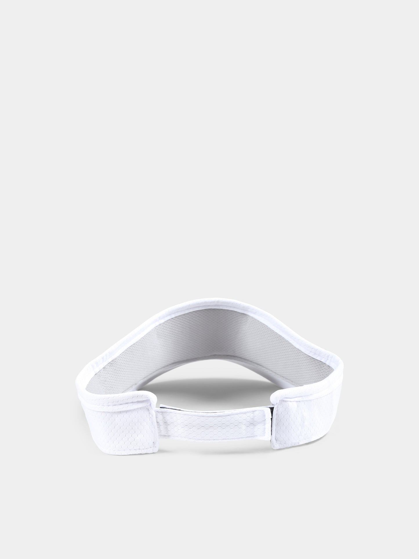 Cappello bianco per bambina con logo e fiocco,Monnalisa,19E008 5070 9956