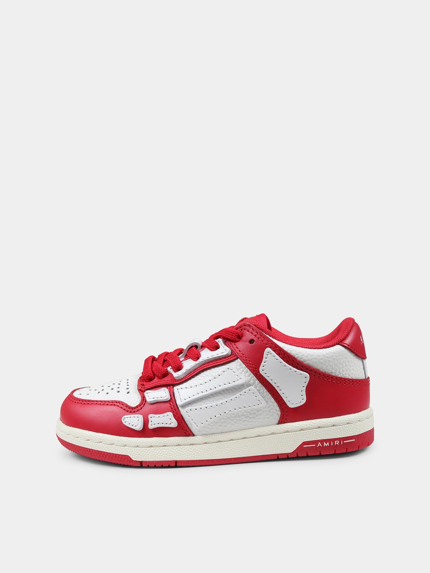 Sneakers rosse per bambini con logo,Amiri,AKFOSR1019 VARSITY RED