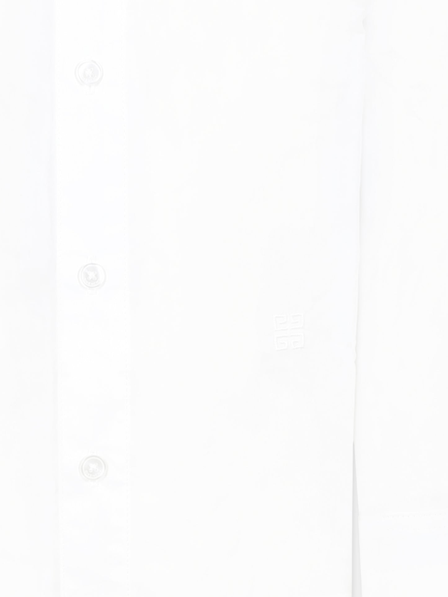 Chemise blanche pour garçon avec 4G motif