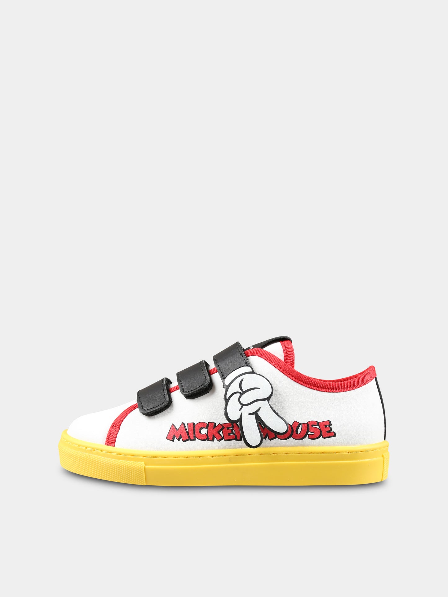 Sneakers bianche per bambini con scritta,Marc Jacobs,W60396 10P