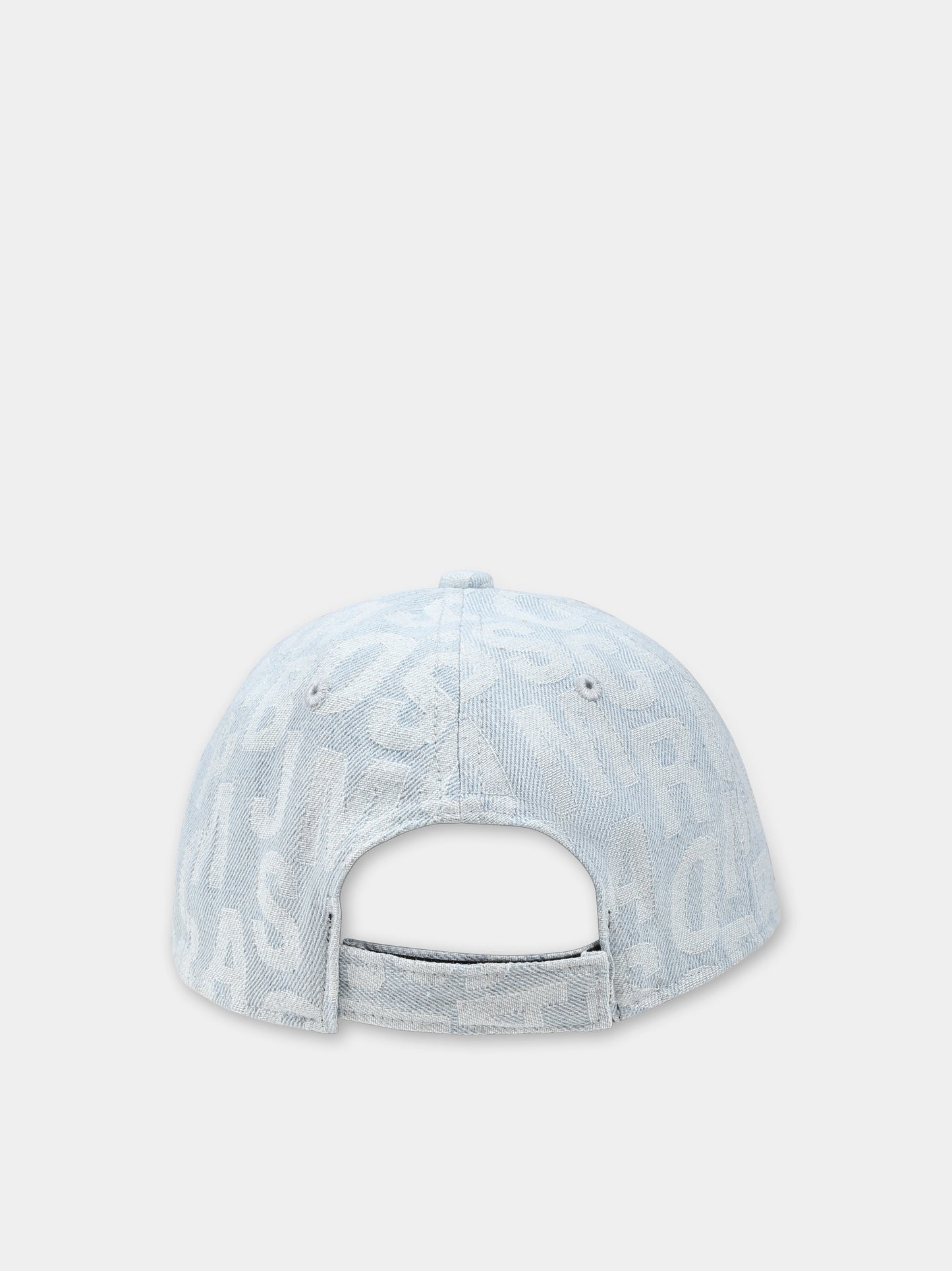 Cappello denim per bambini con logo,Marc Jacobs,W60408 Z10