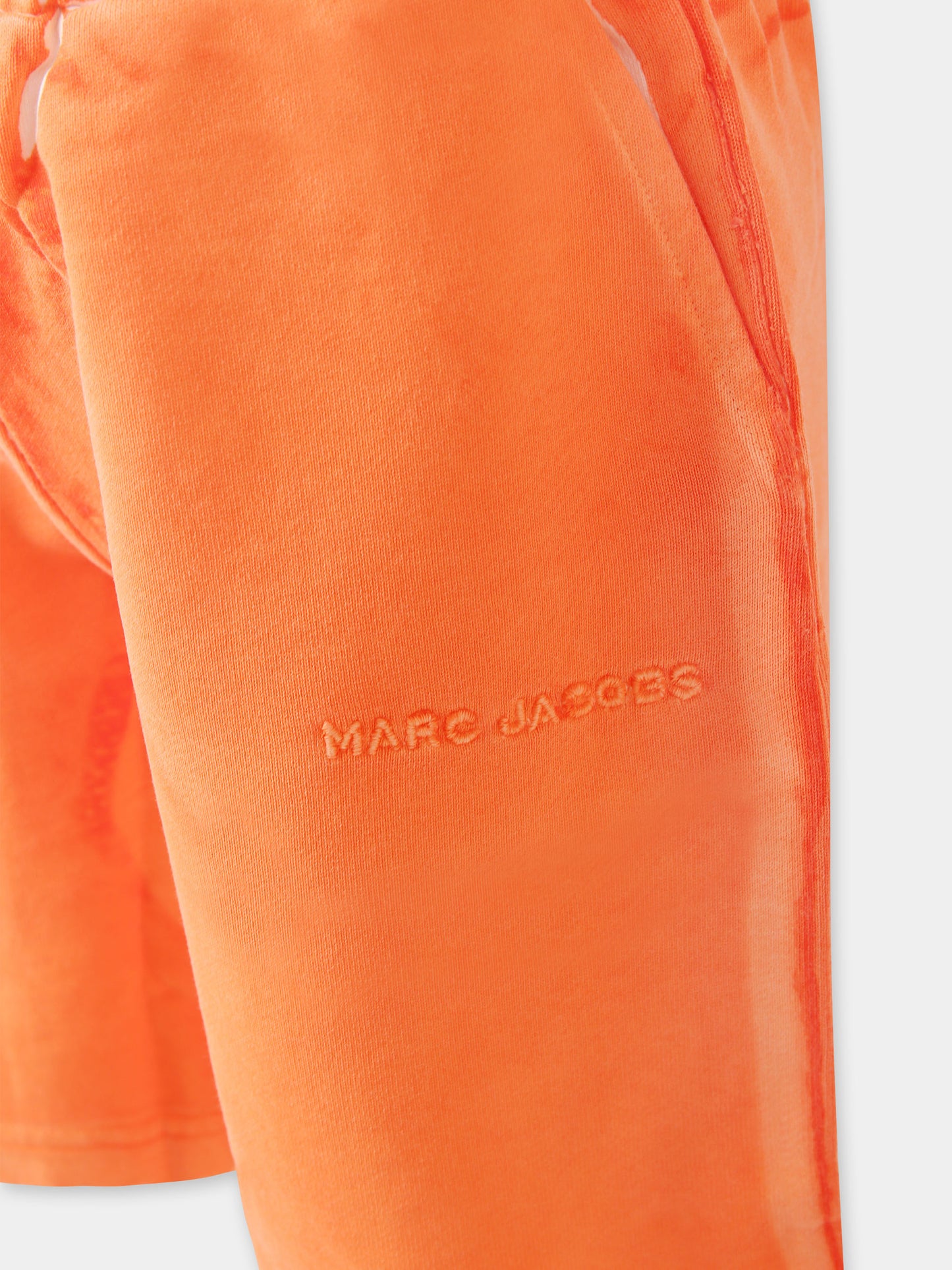 Pantaloni arancioni per bambini con logo,Marc Jacobs,W60478 406