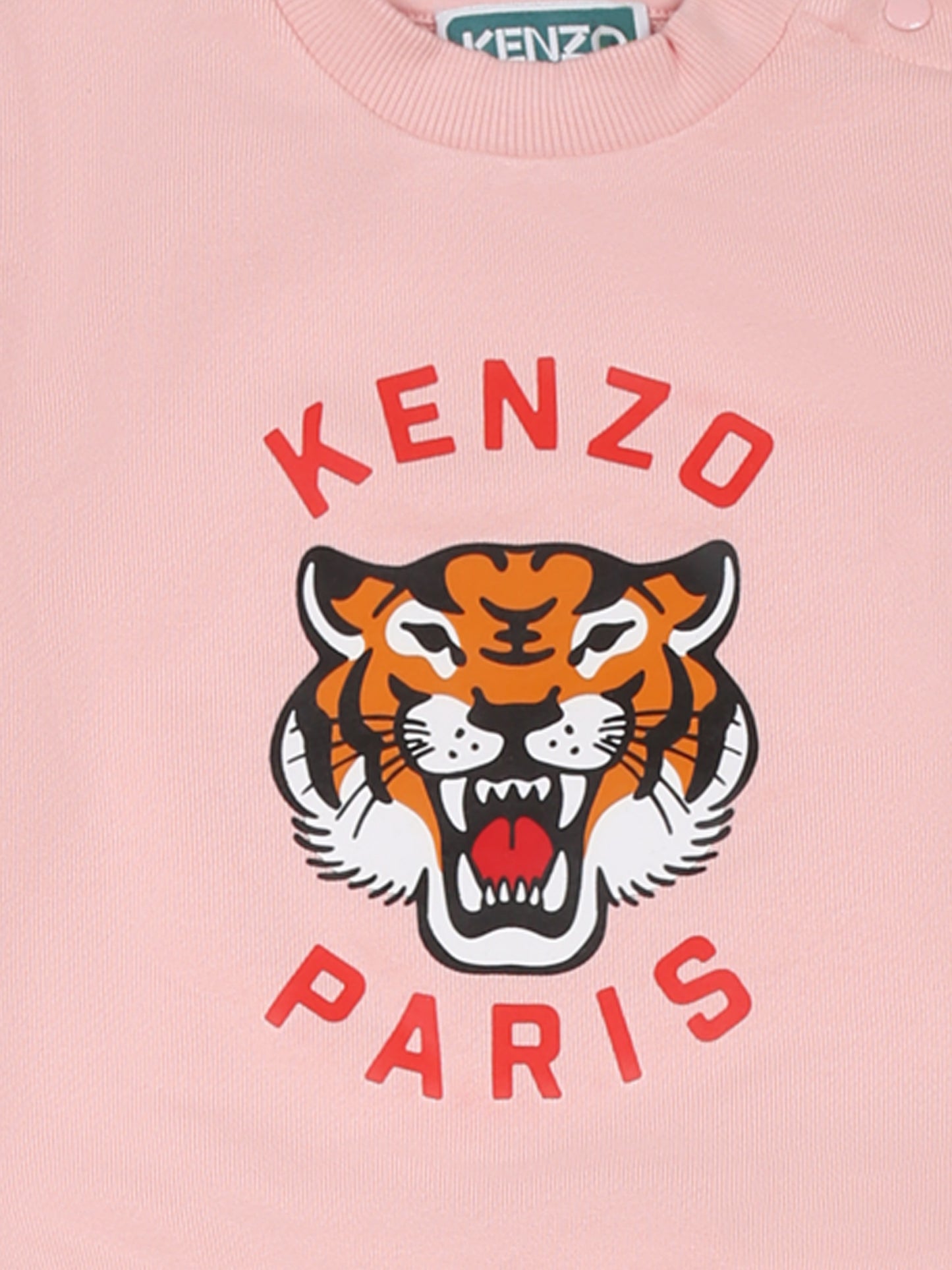 Ensemble rose pour bébé fille avec Lucky Tiger